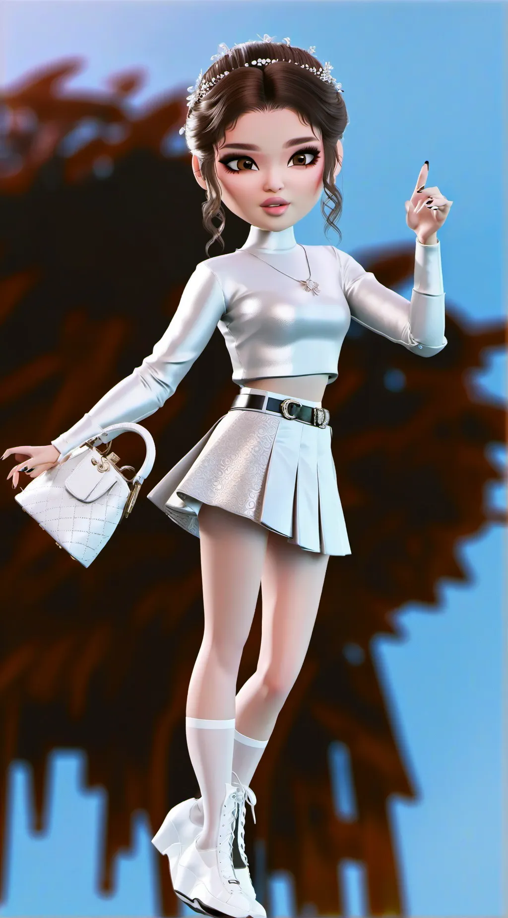 ai character: lana background