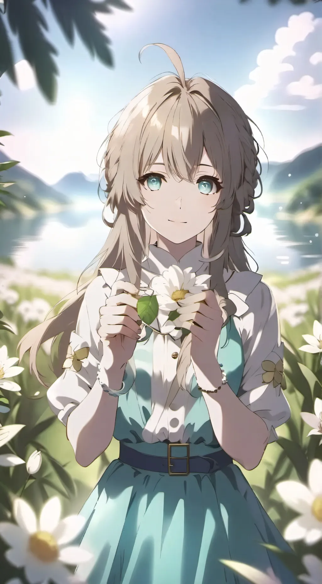 ai character: Yelling girl. Idk background