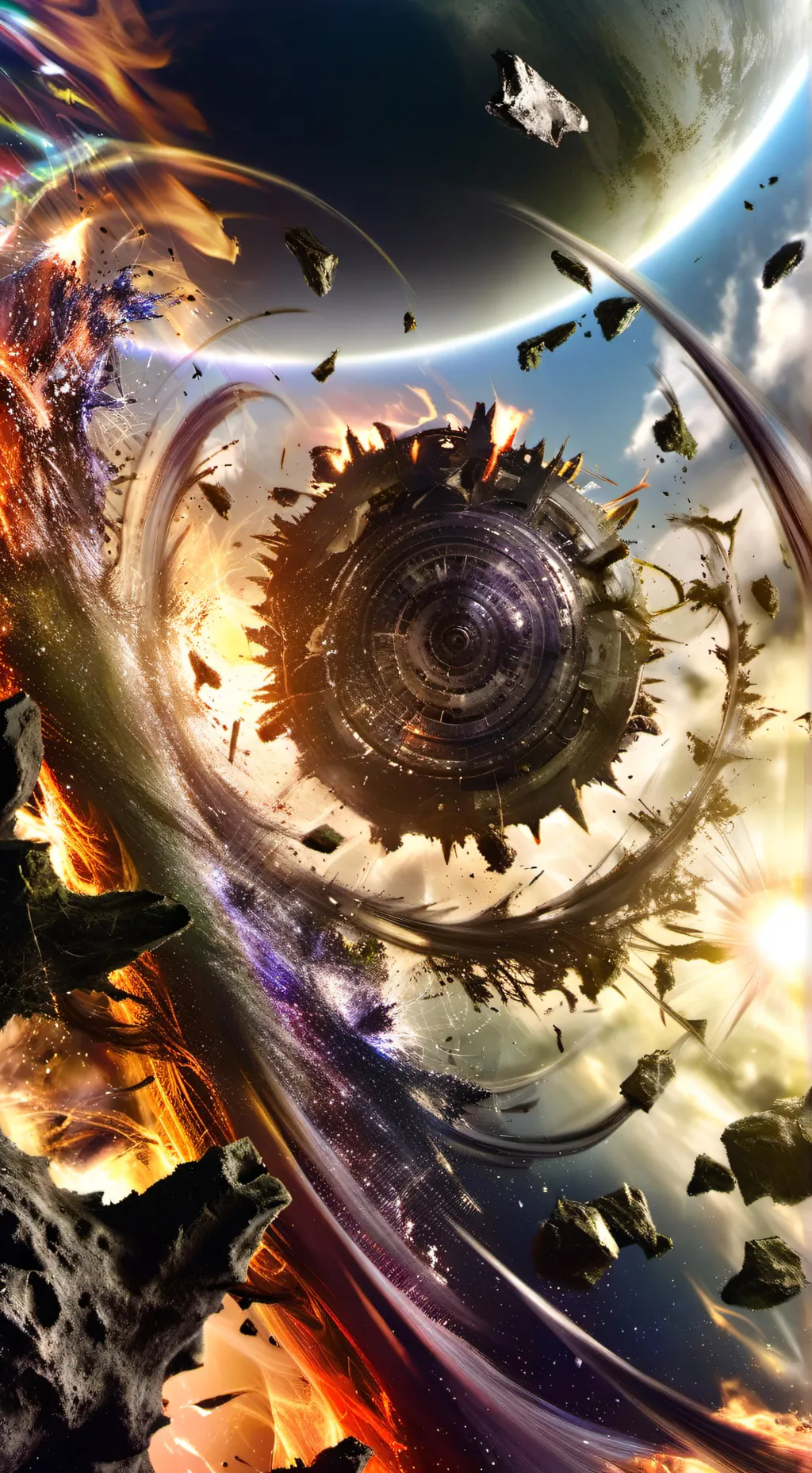 ai character: crash of realitys background