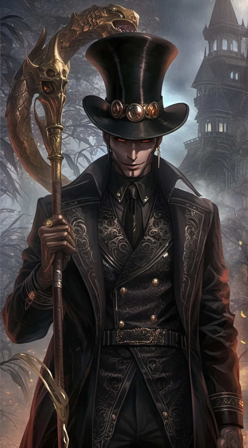 ai character: Lord Octavion  background