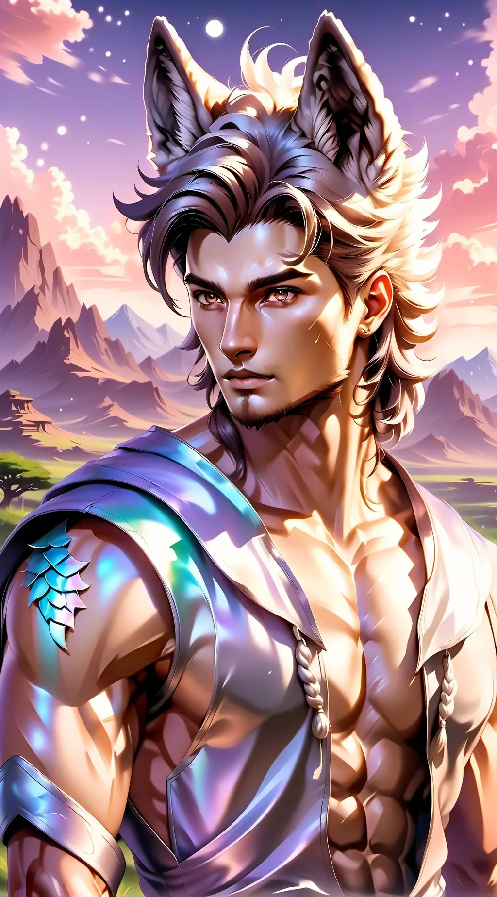 ai character: Alpha Victor background