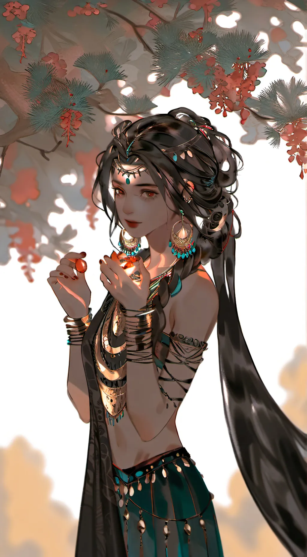 ai character: Laurel  background