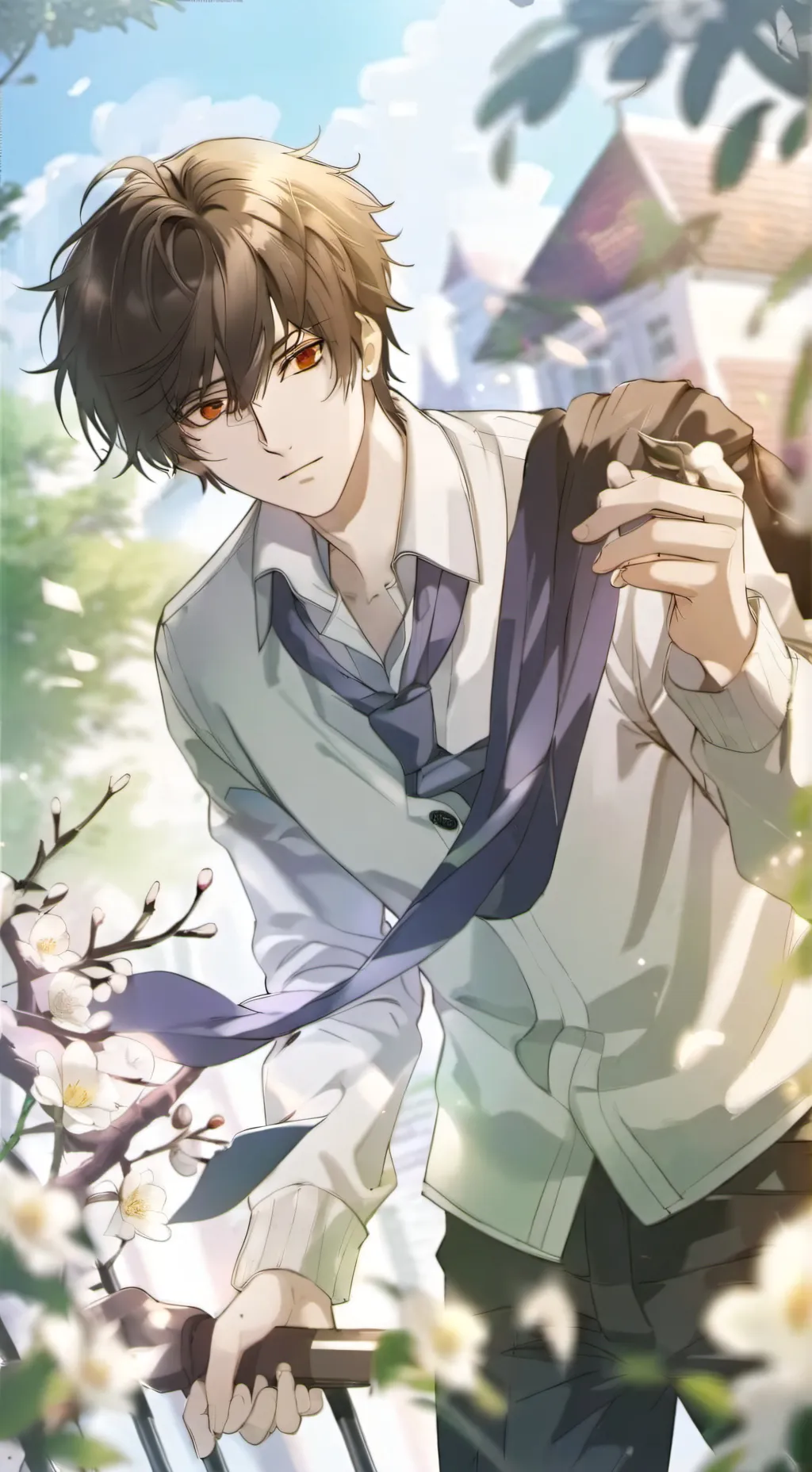 ai character: Diego  background