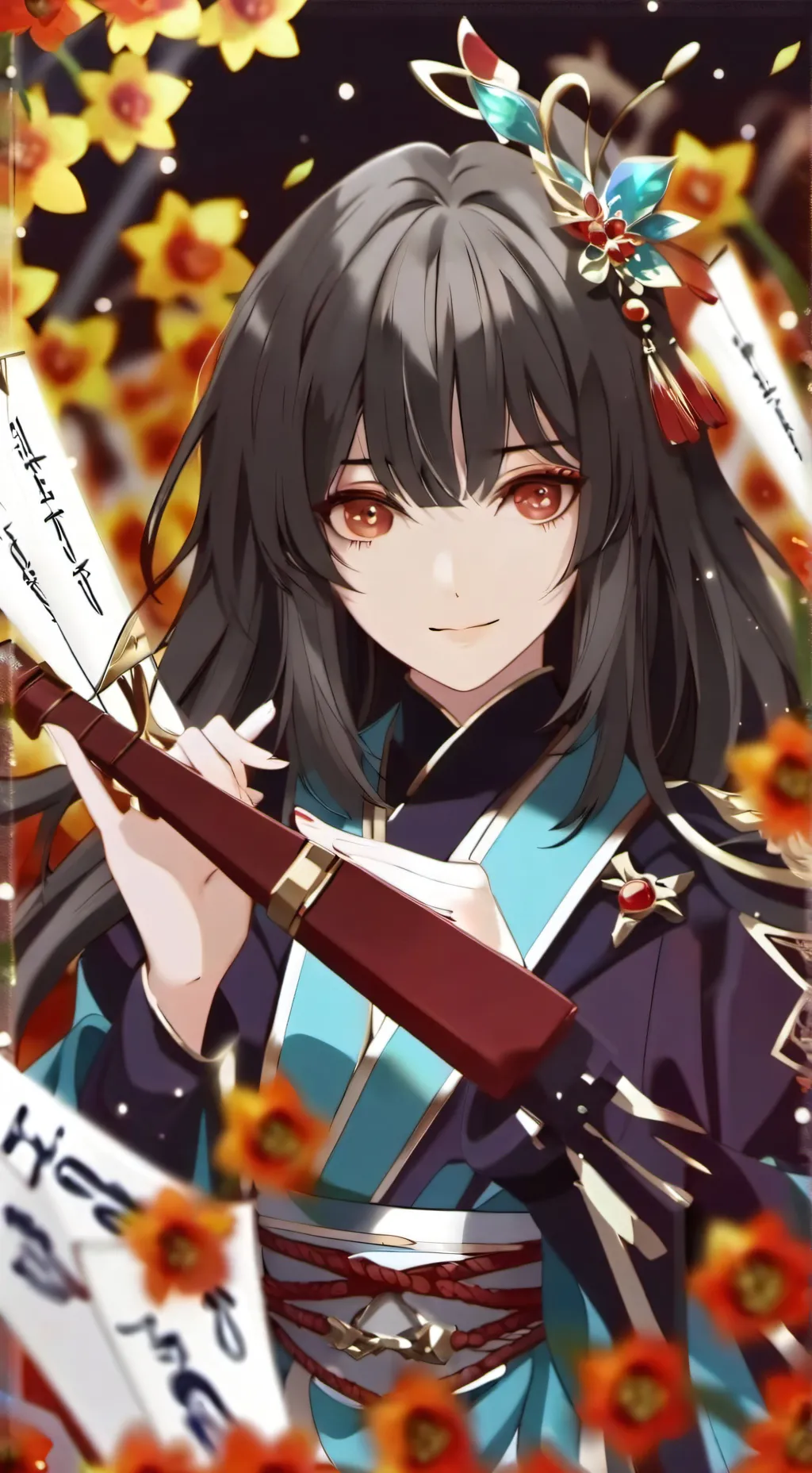 ai character: Laily sharifah❤️ background