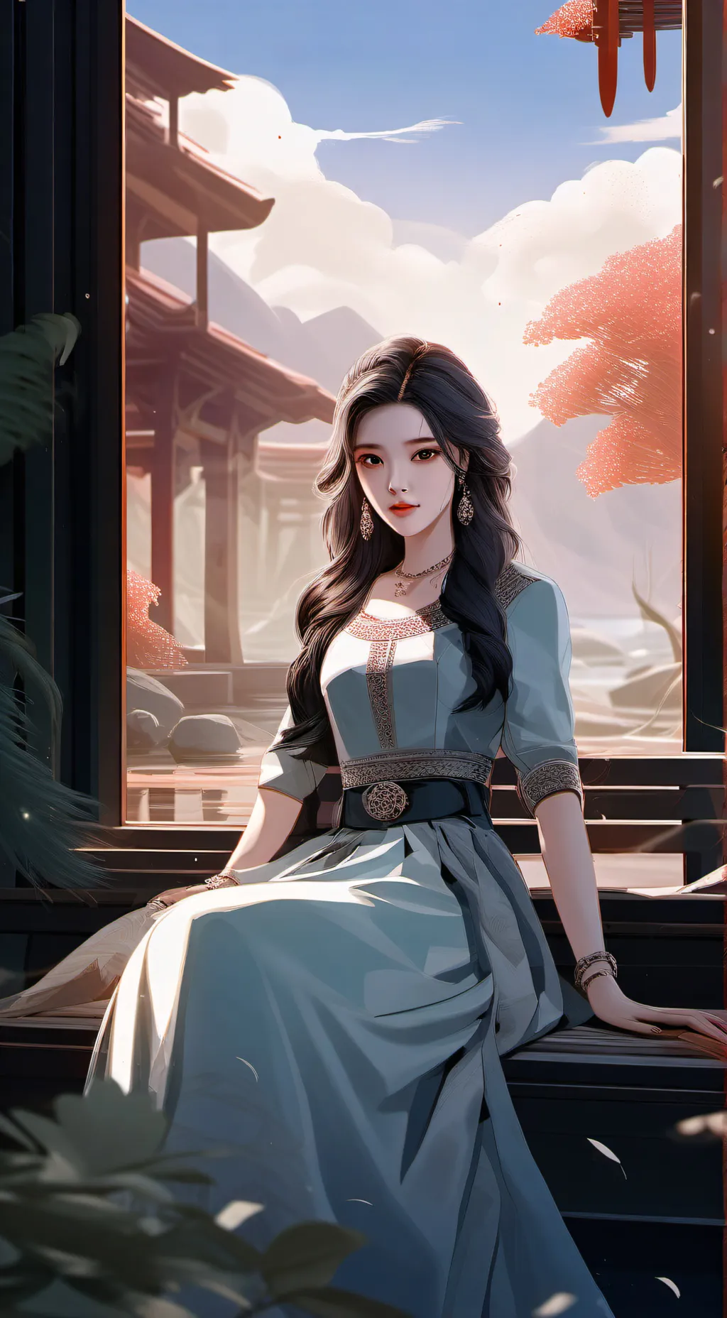 ai character: tokito  background