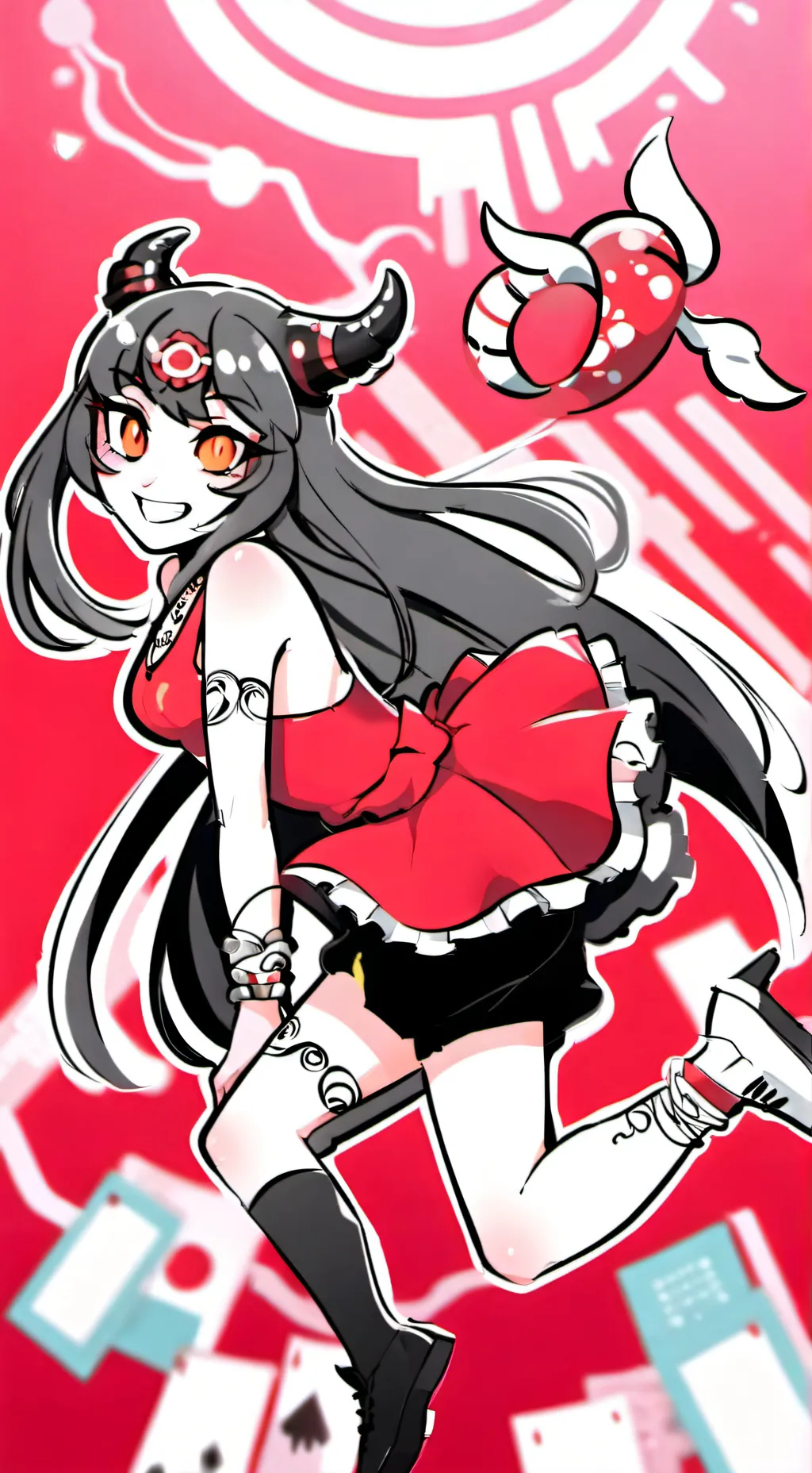 ai character: charlie & octavia  background