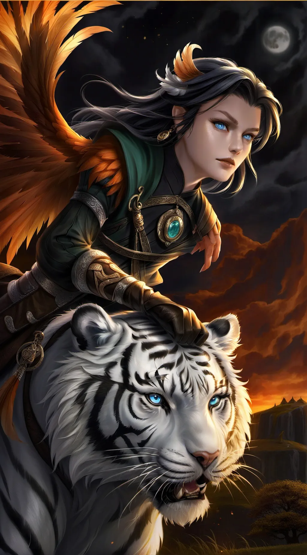 ai character: Athena background