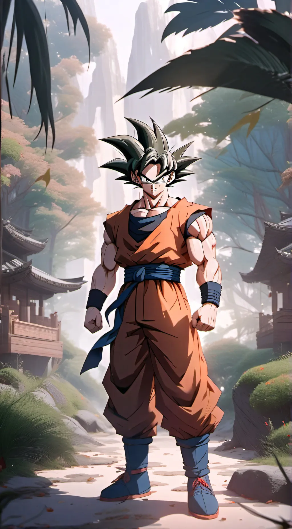 ai character: Goku background