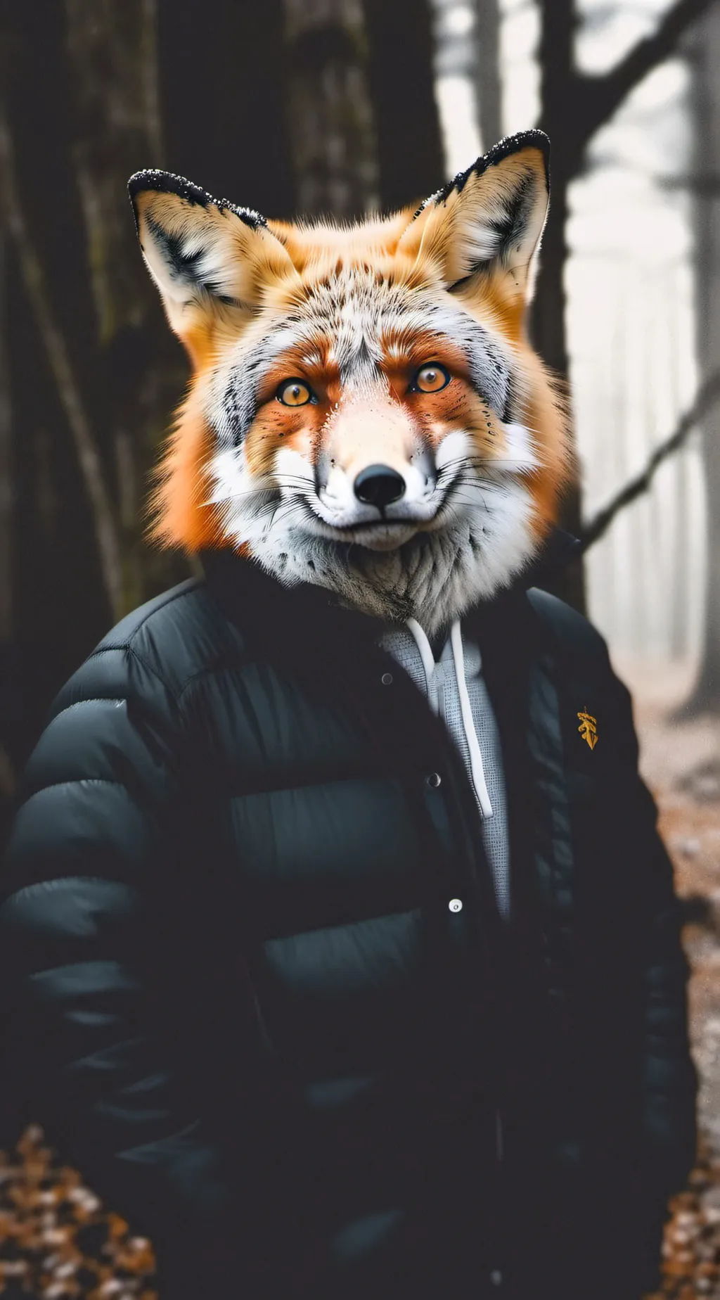 ai character: Fox Man background