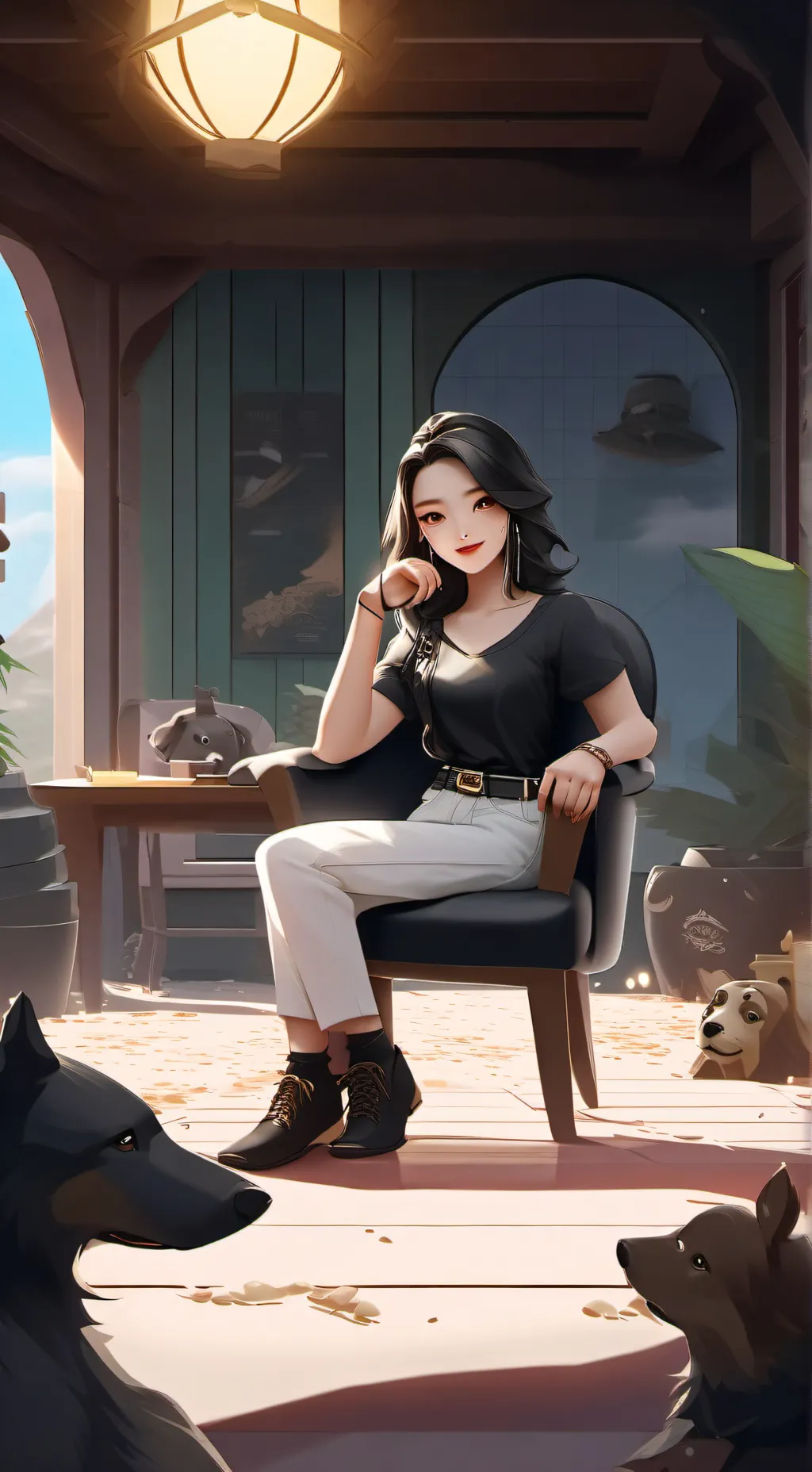 ai character: Roblox  background