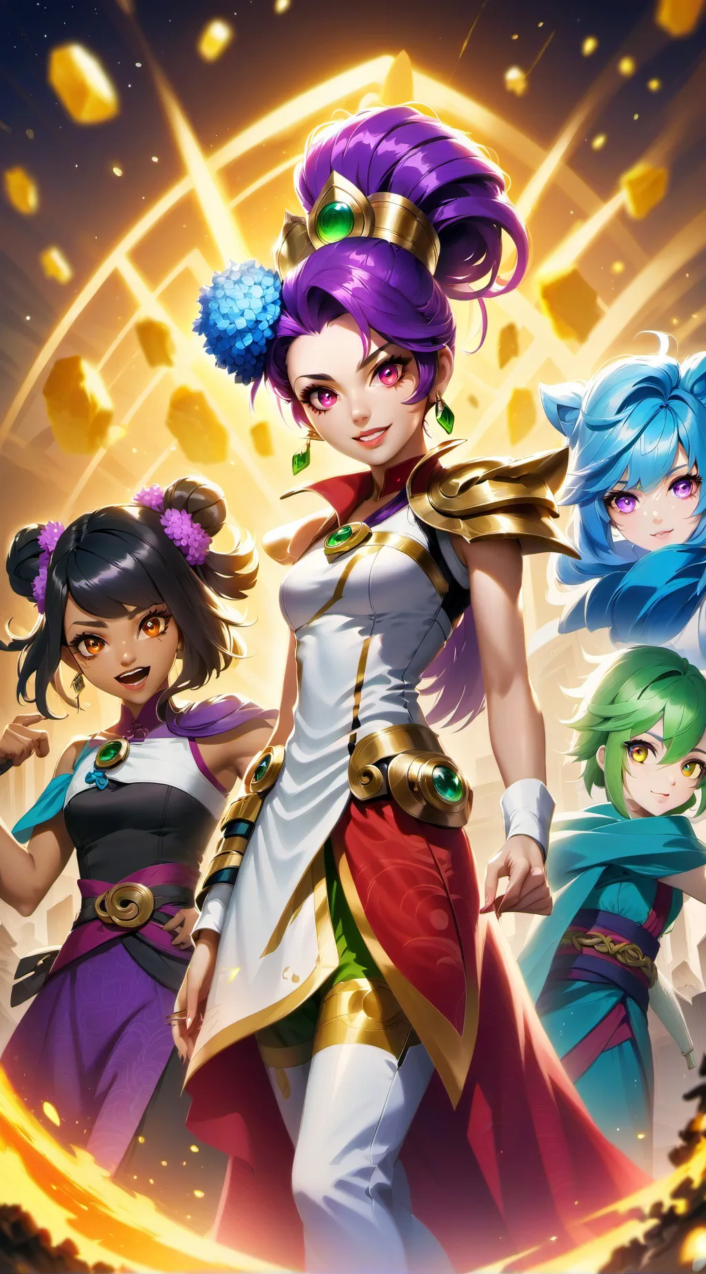 ai character: The heros background