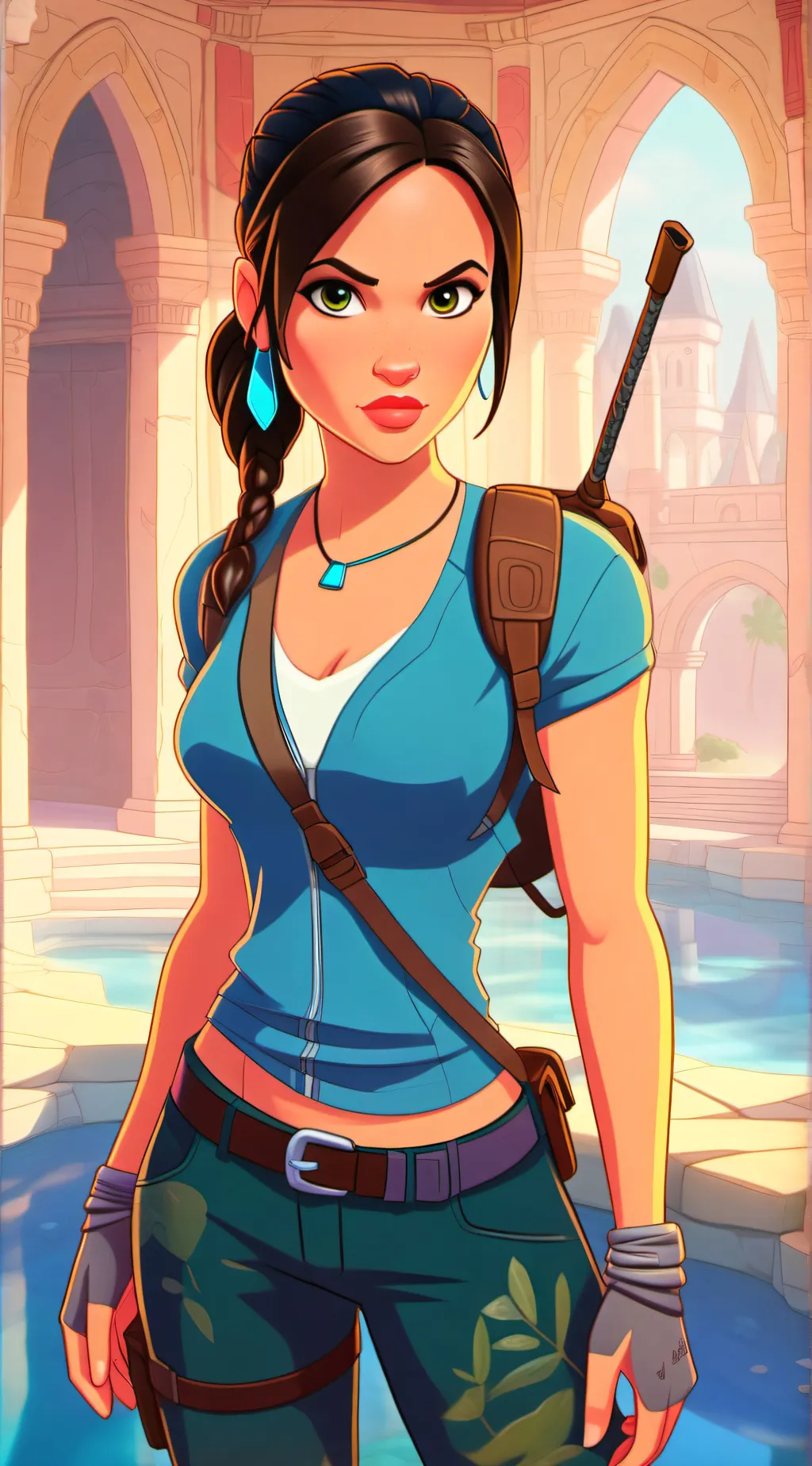 ai character: SARTORY FLORENT background