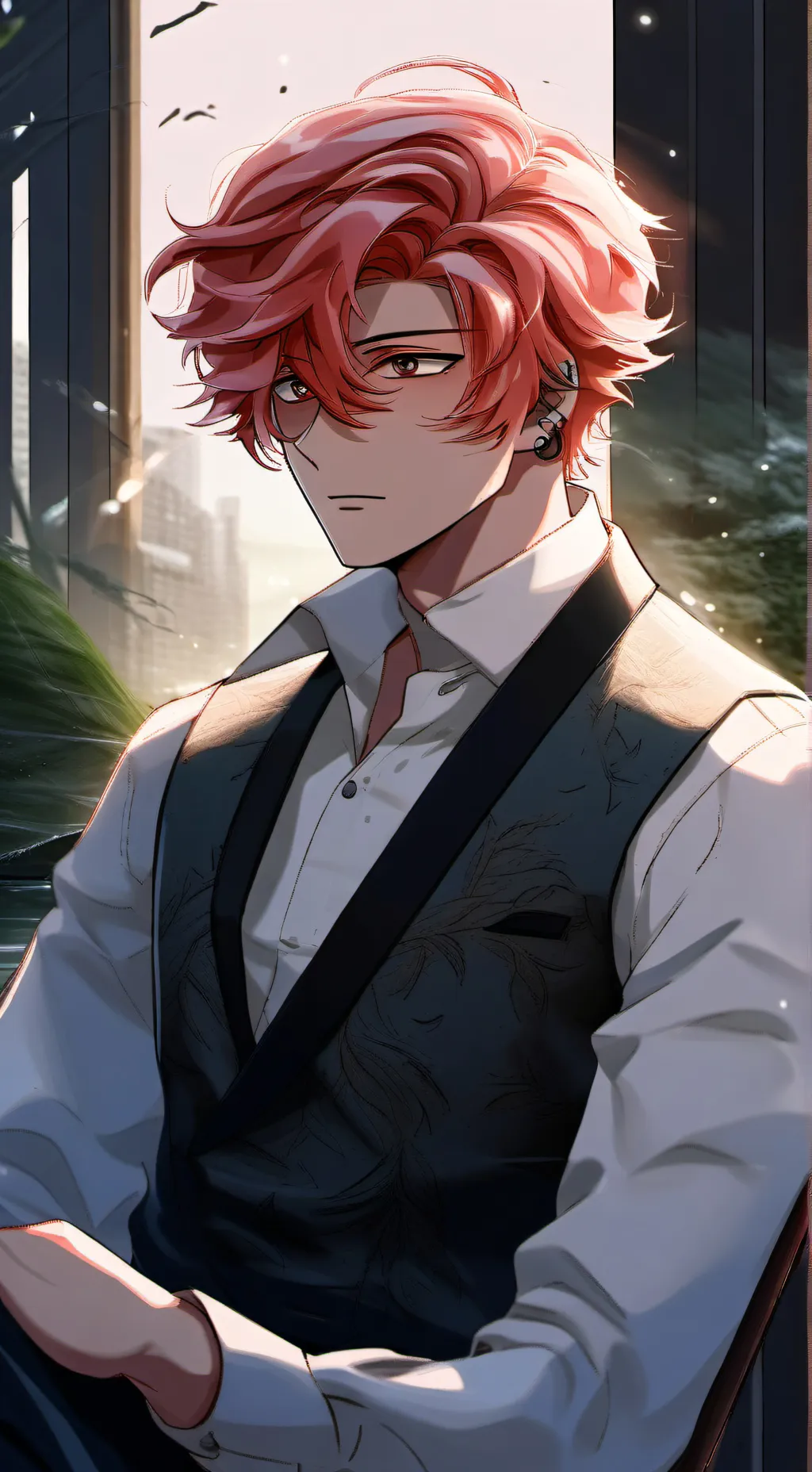 ai character: Carter background