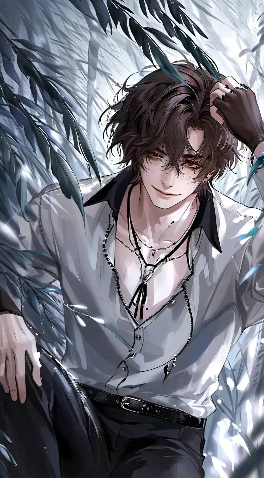 ai character: никита background