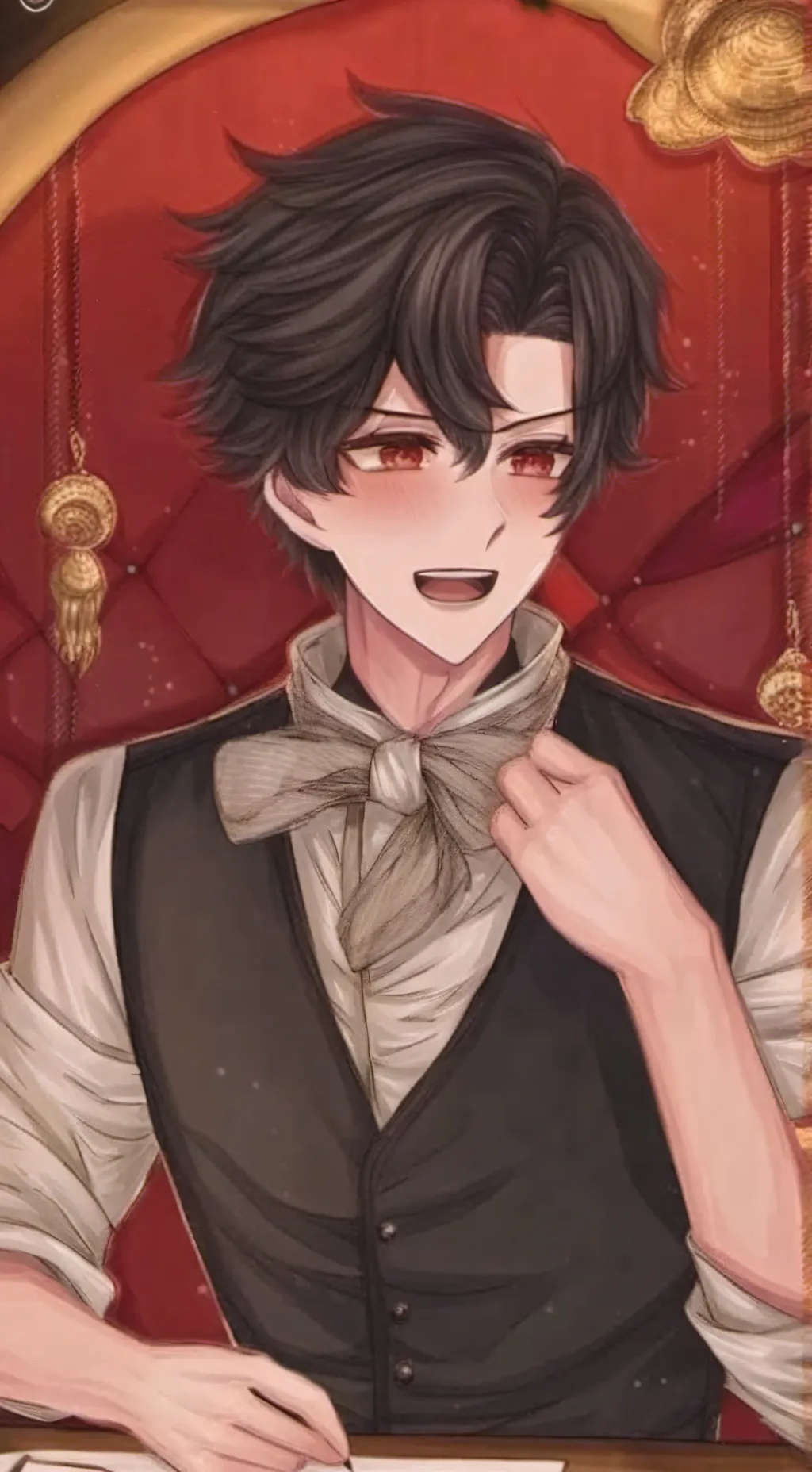 ai character: damian background