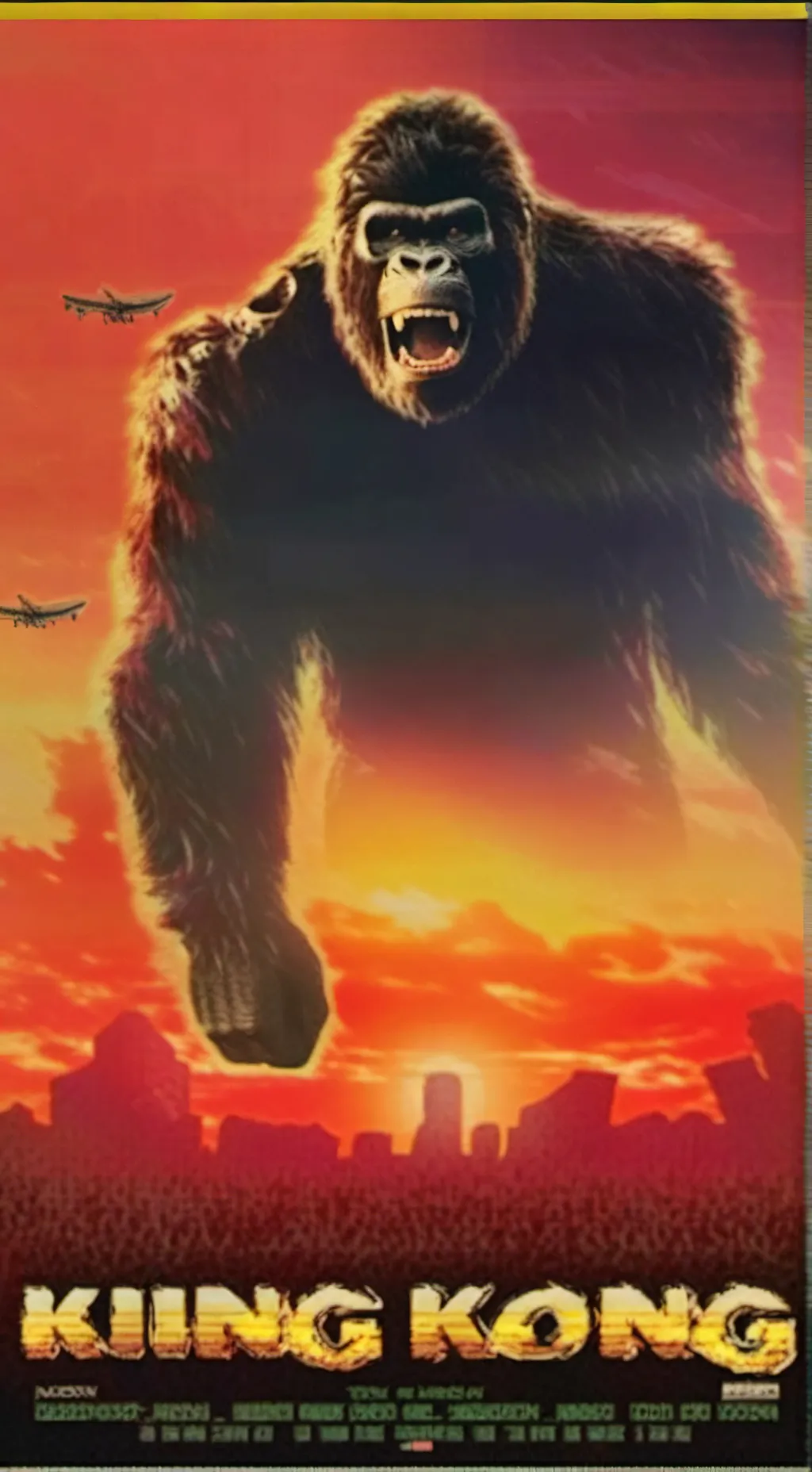 ai character: Kong  background