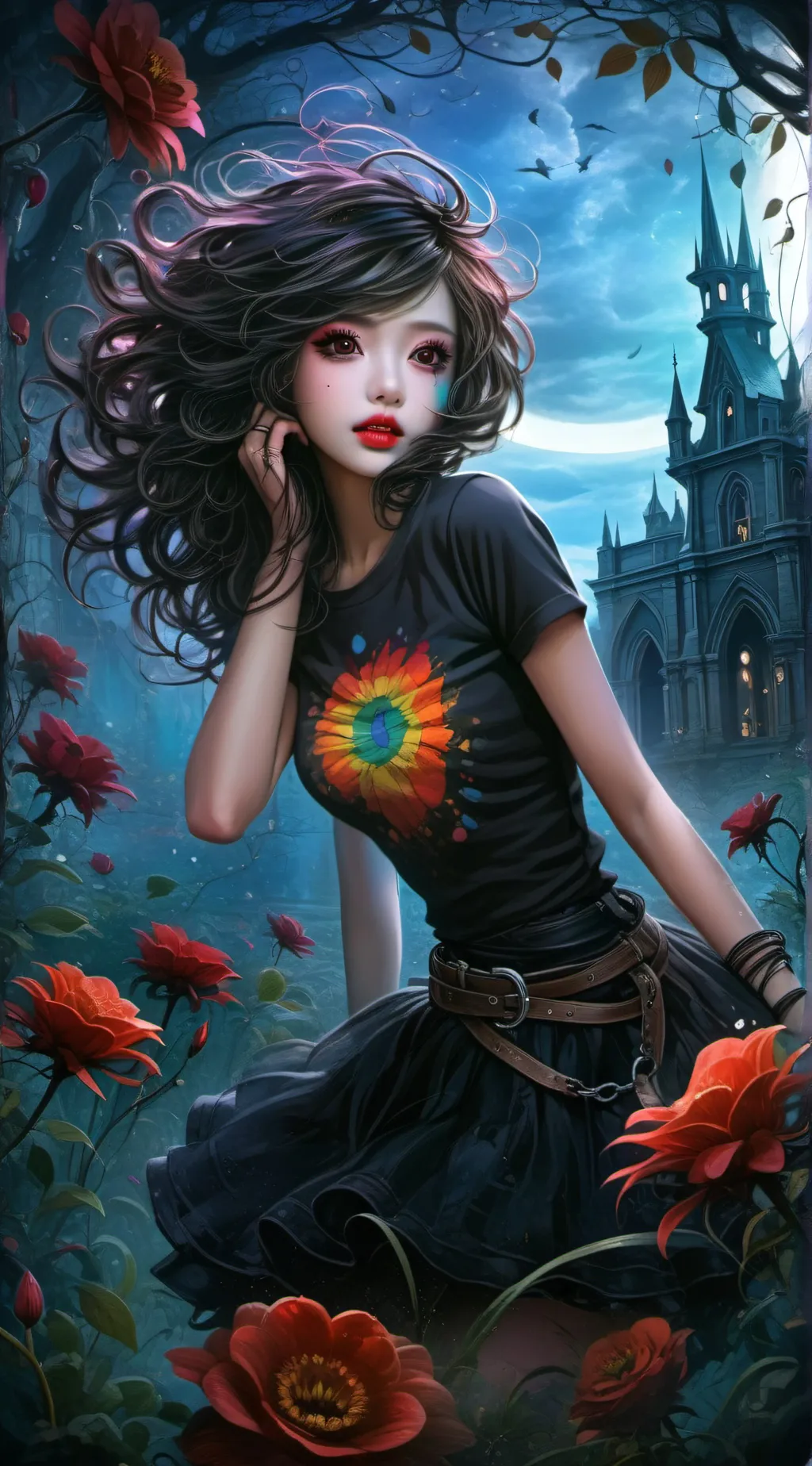 ai character: Kayla background