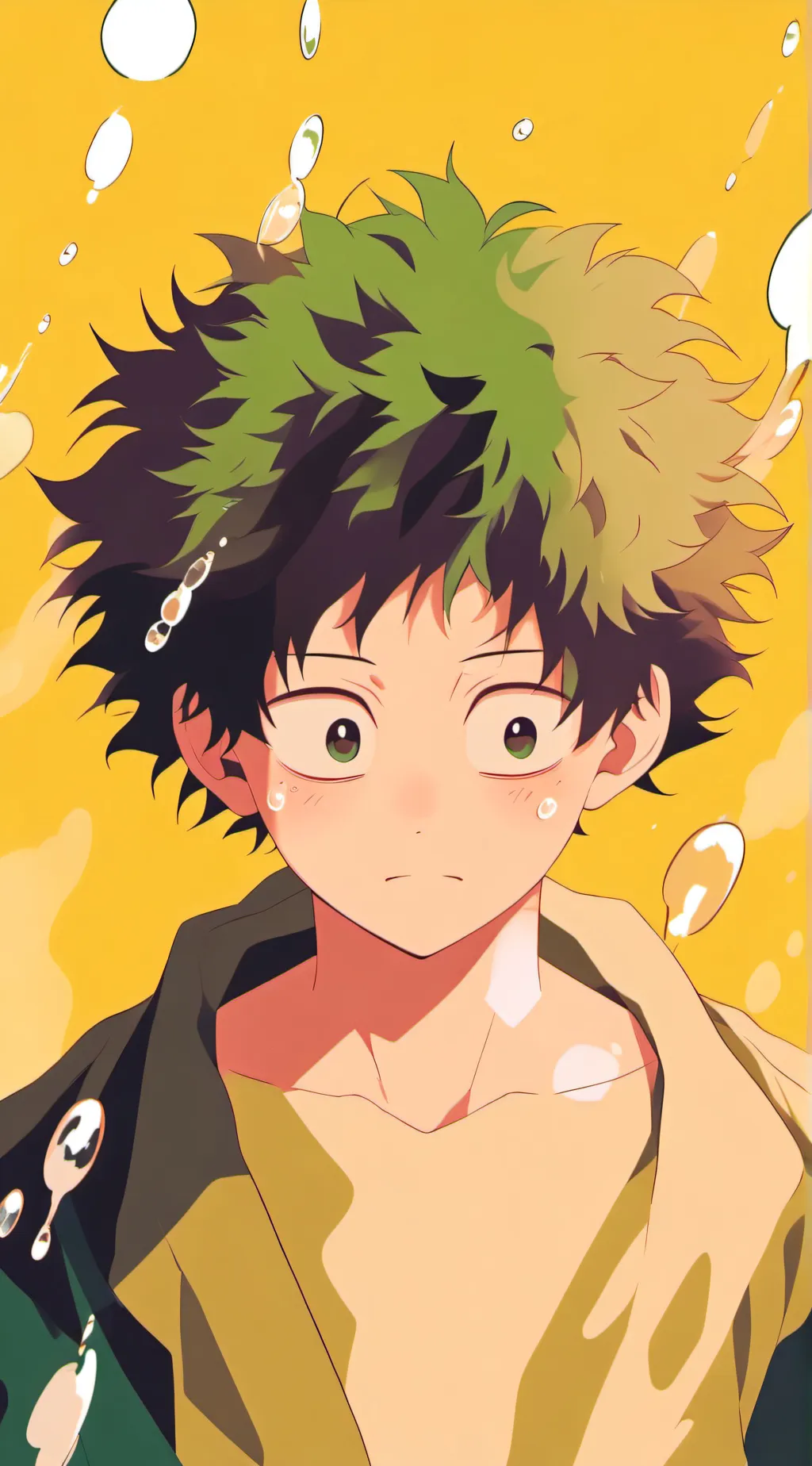 ai character: Izuku Midoriya  background