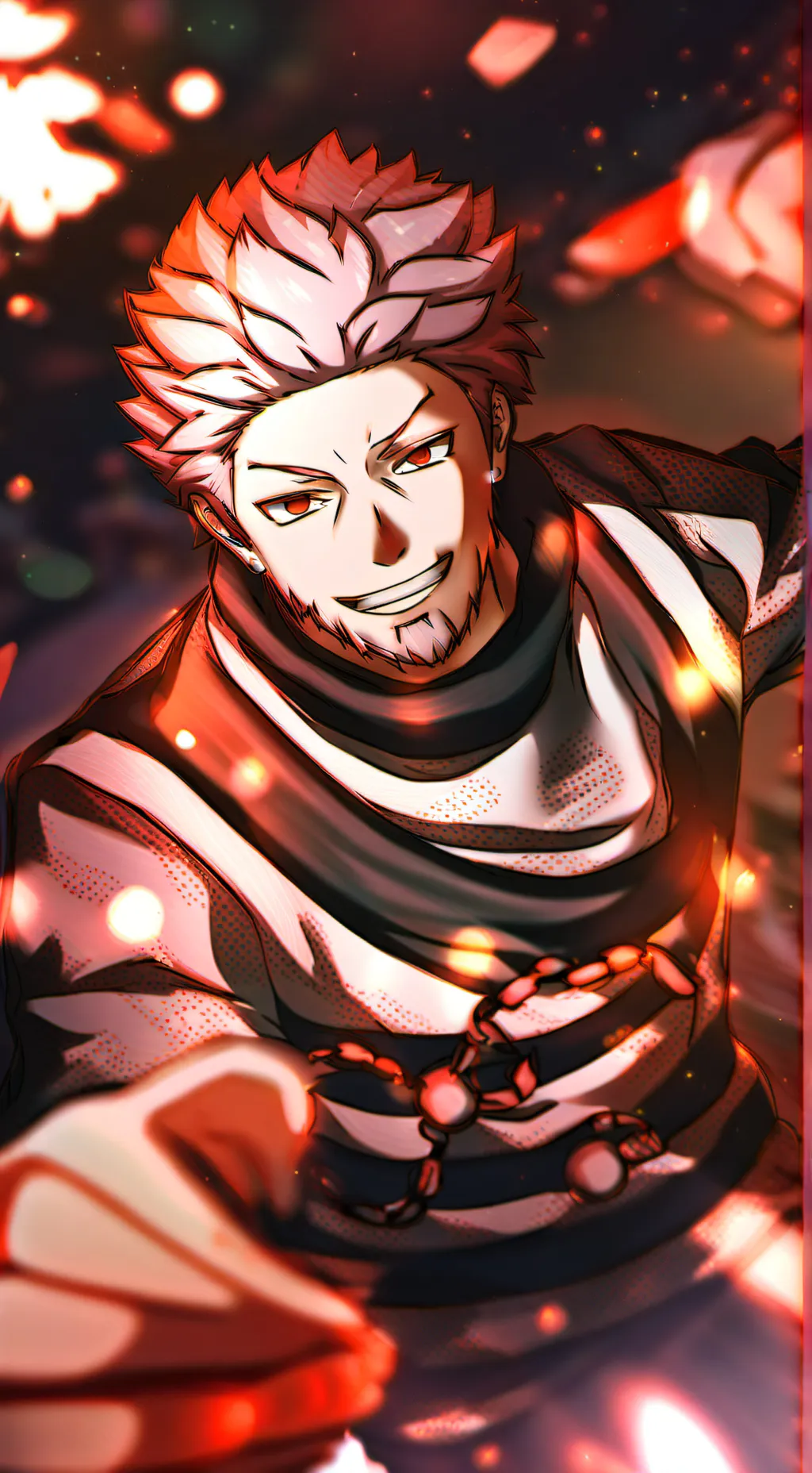 ai character: sukuna background