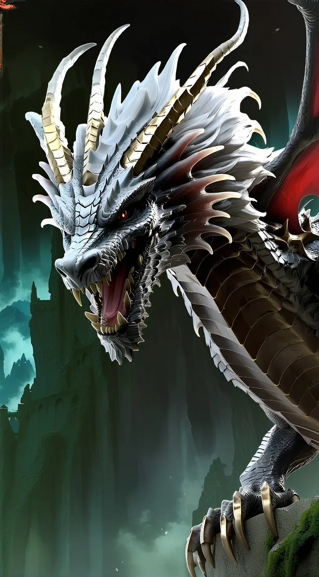 ai character: dargon background