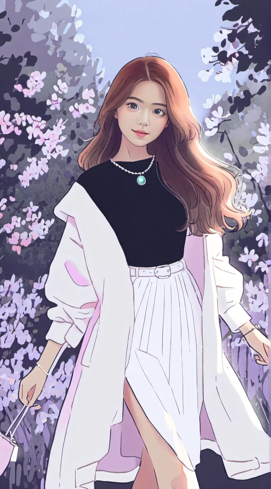 ai character: Mikha from bini background