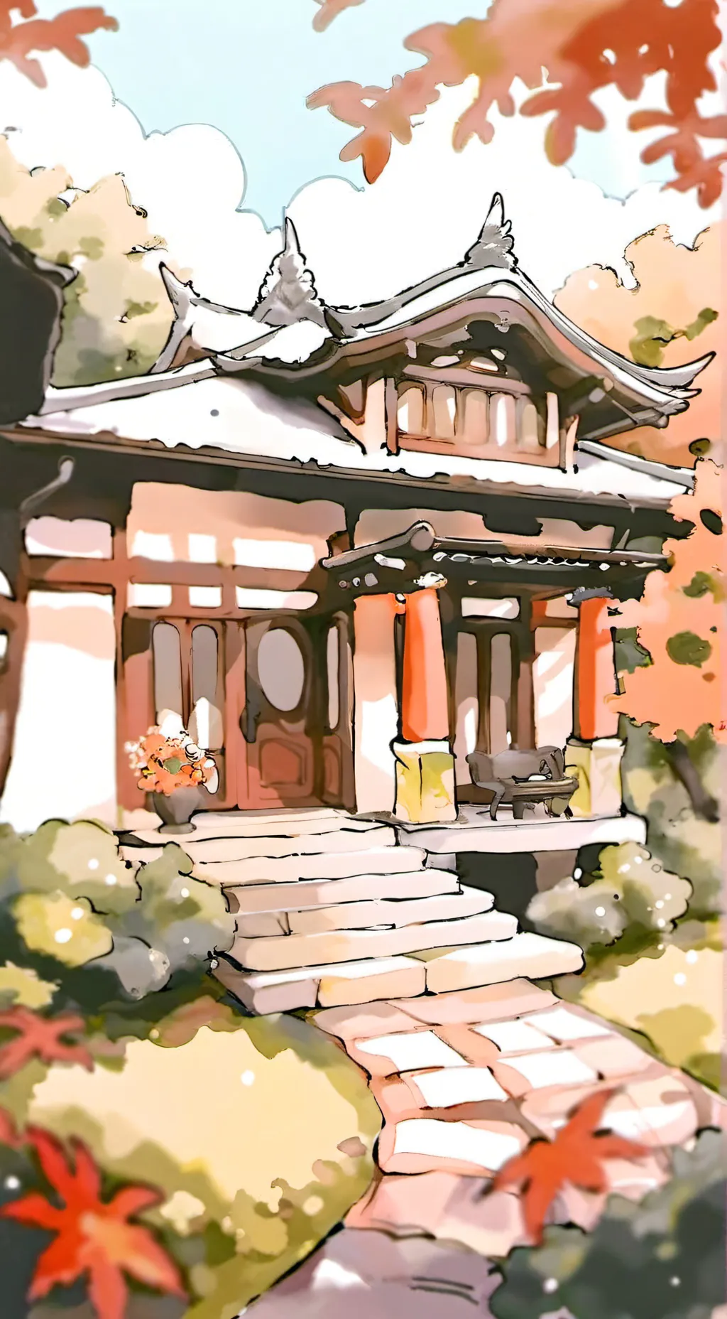 ai character: gojo background