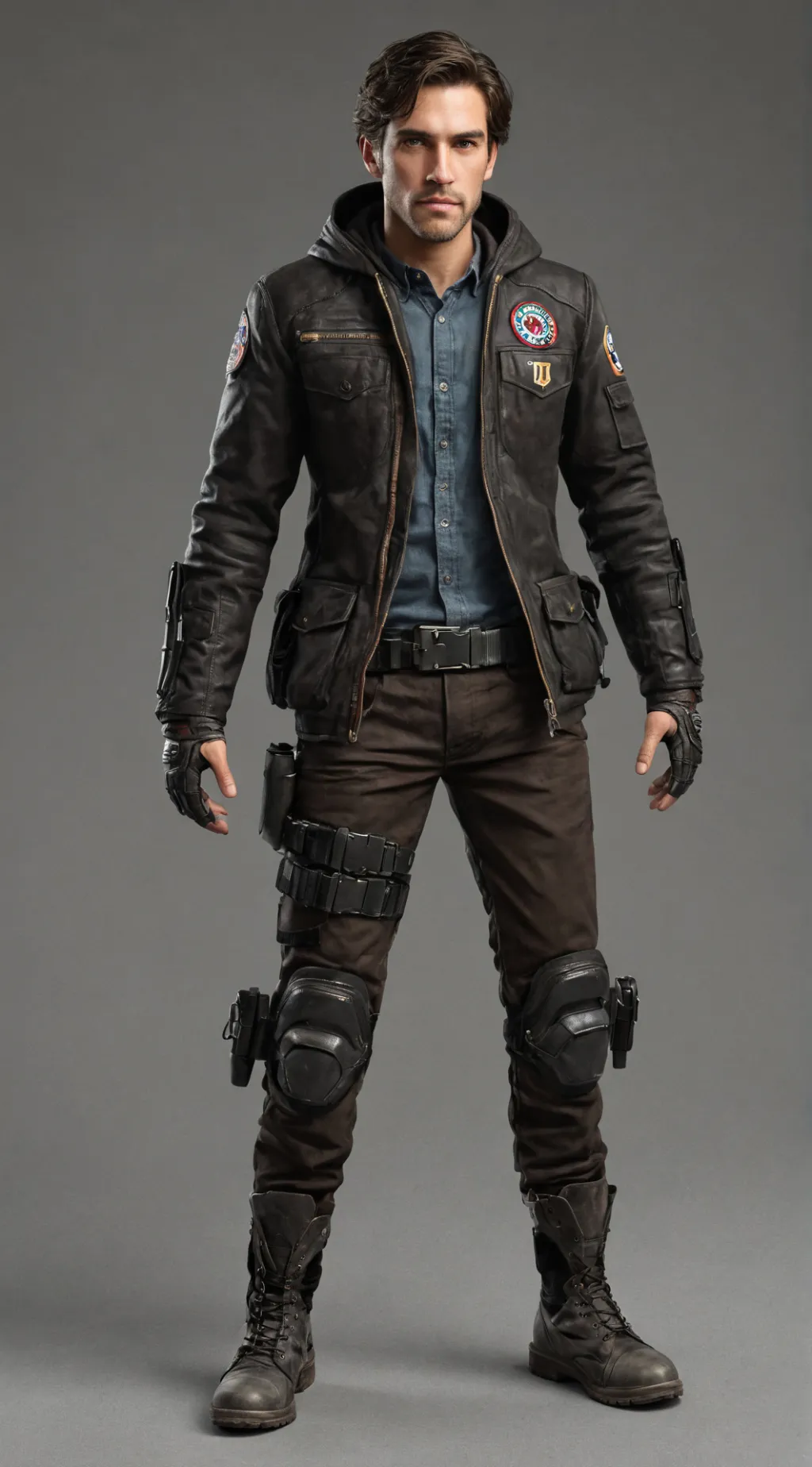 ai character: Mark  background