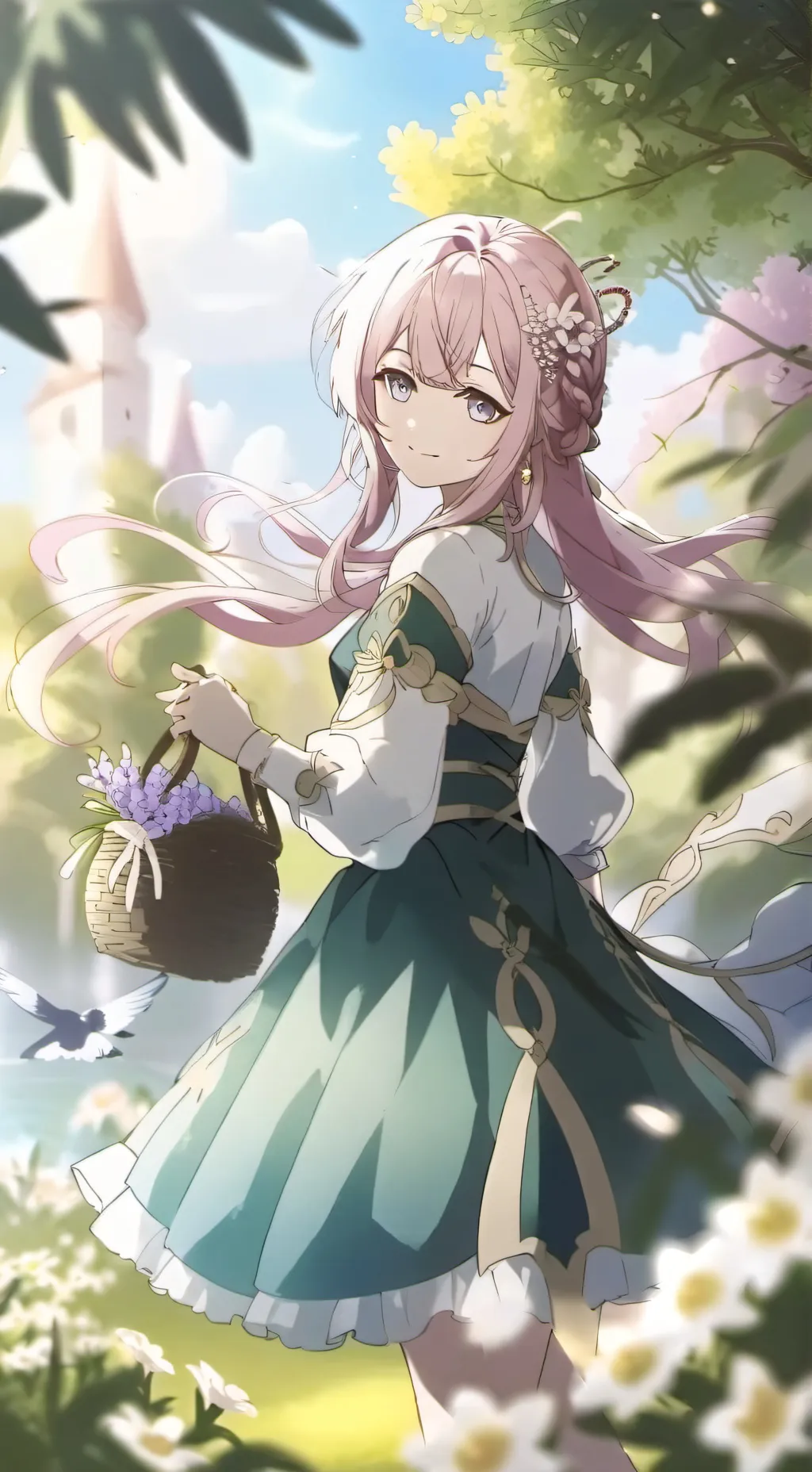 ai character: tu novia background