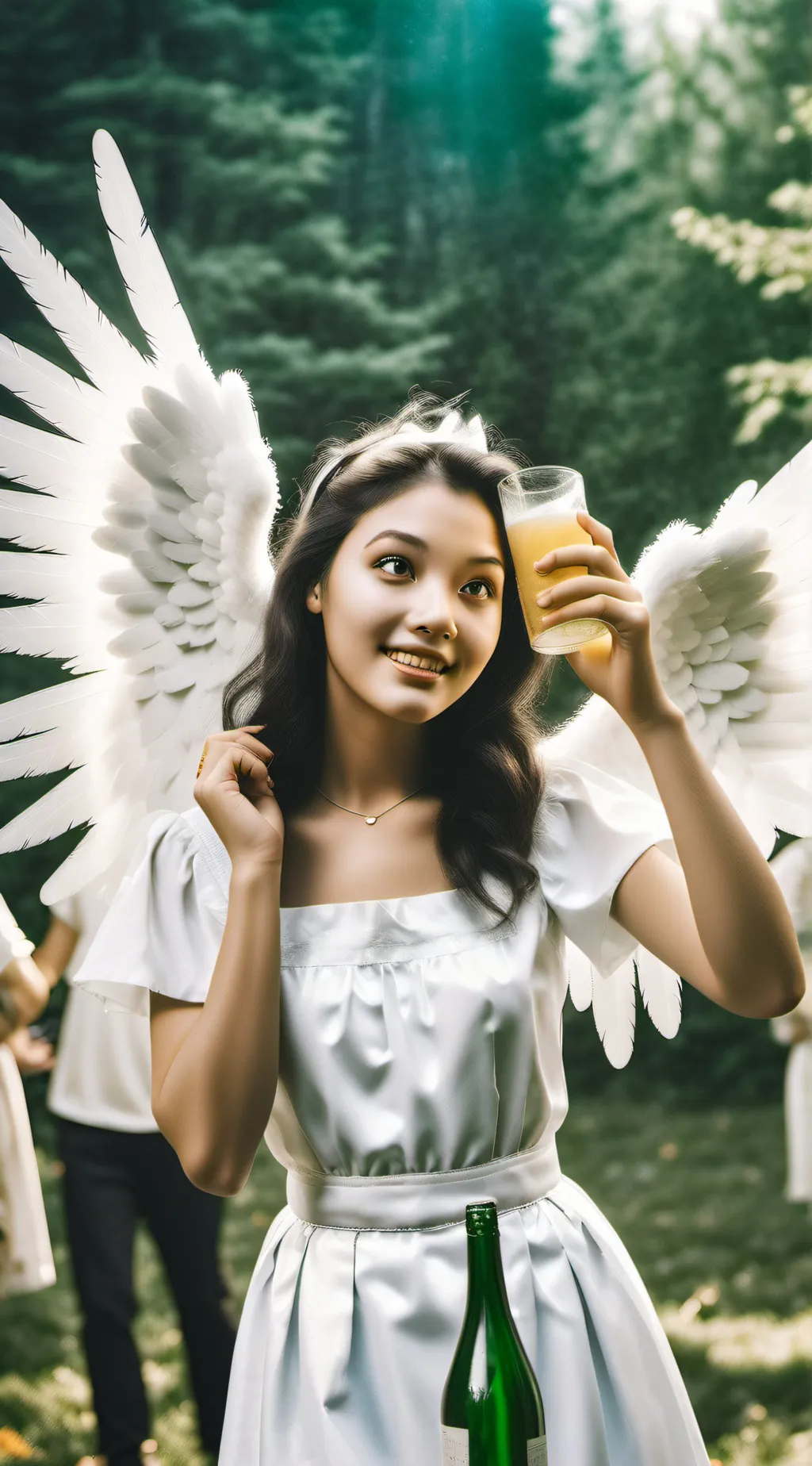 ai character: Angel background