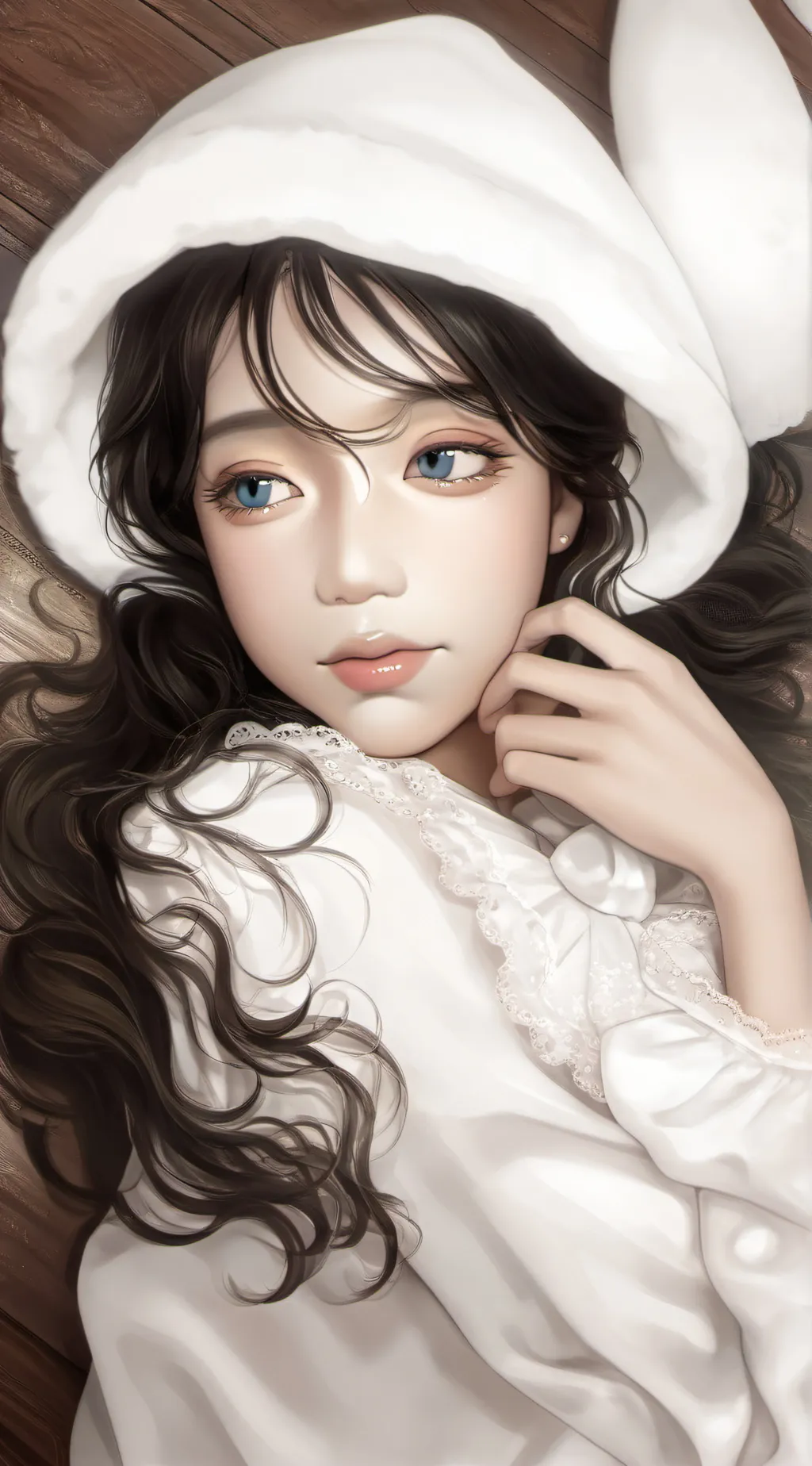 ai character: Ur gf background