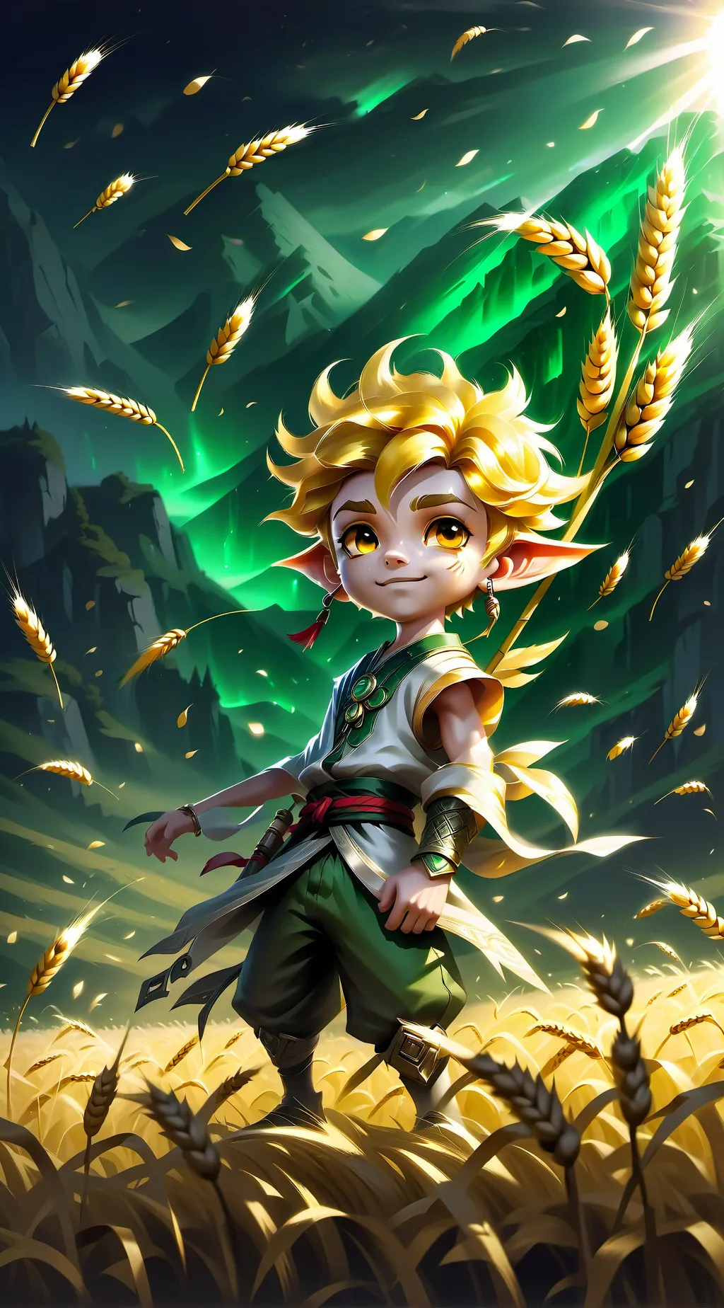 ai character: simon background