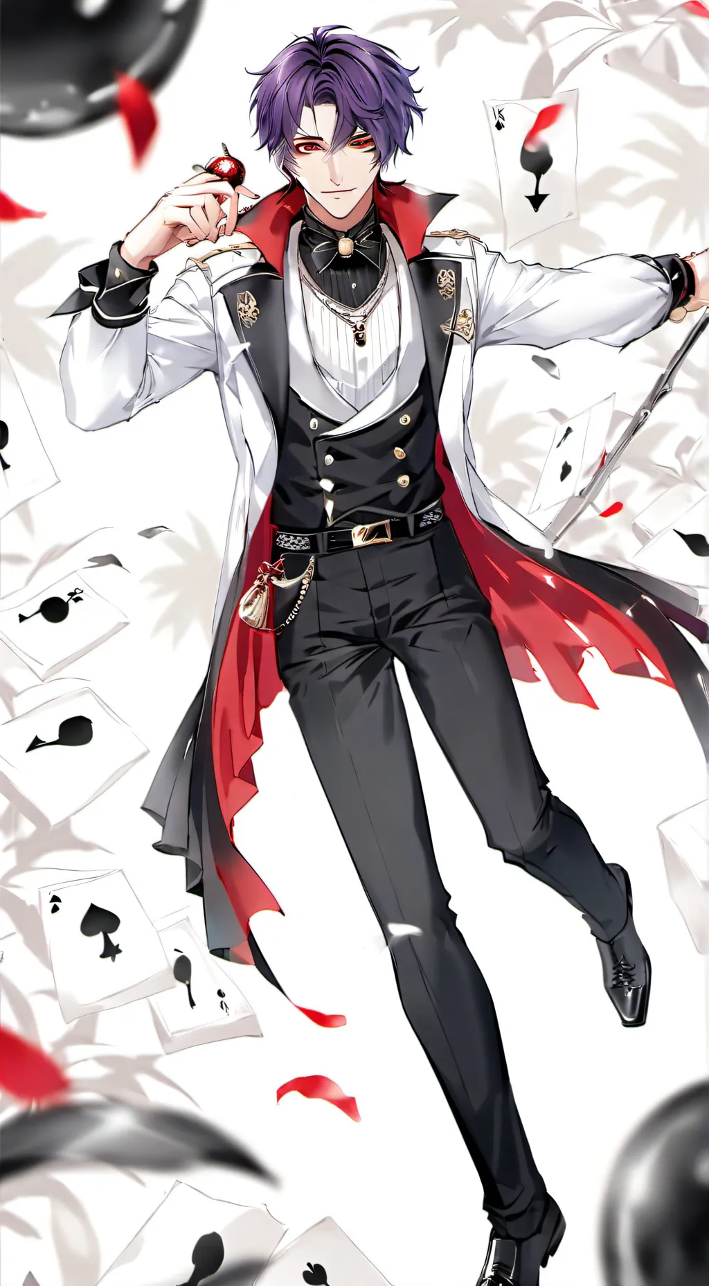 ai character: descendants  background