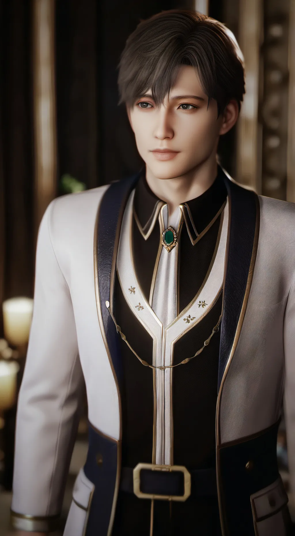 ai character: Minecraft v tellur background