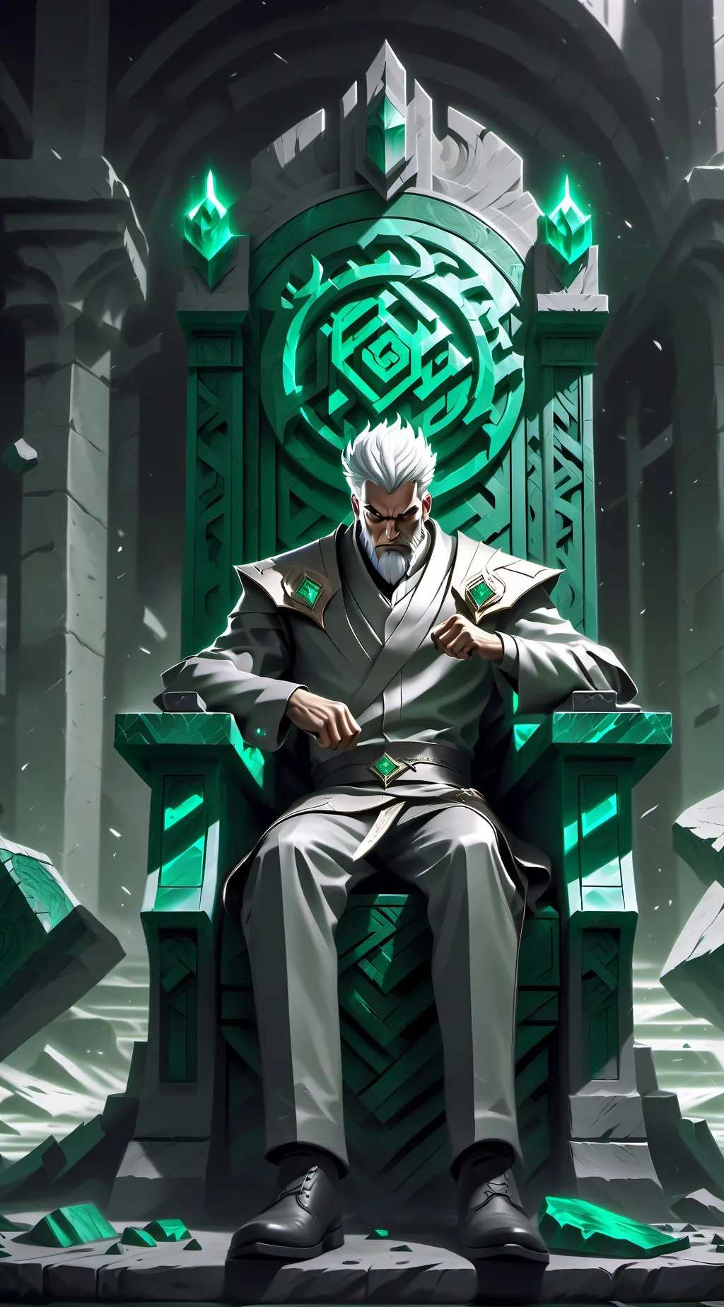 ai character: Paradox background