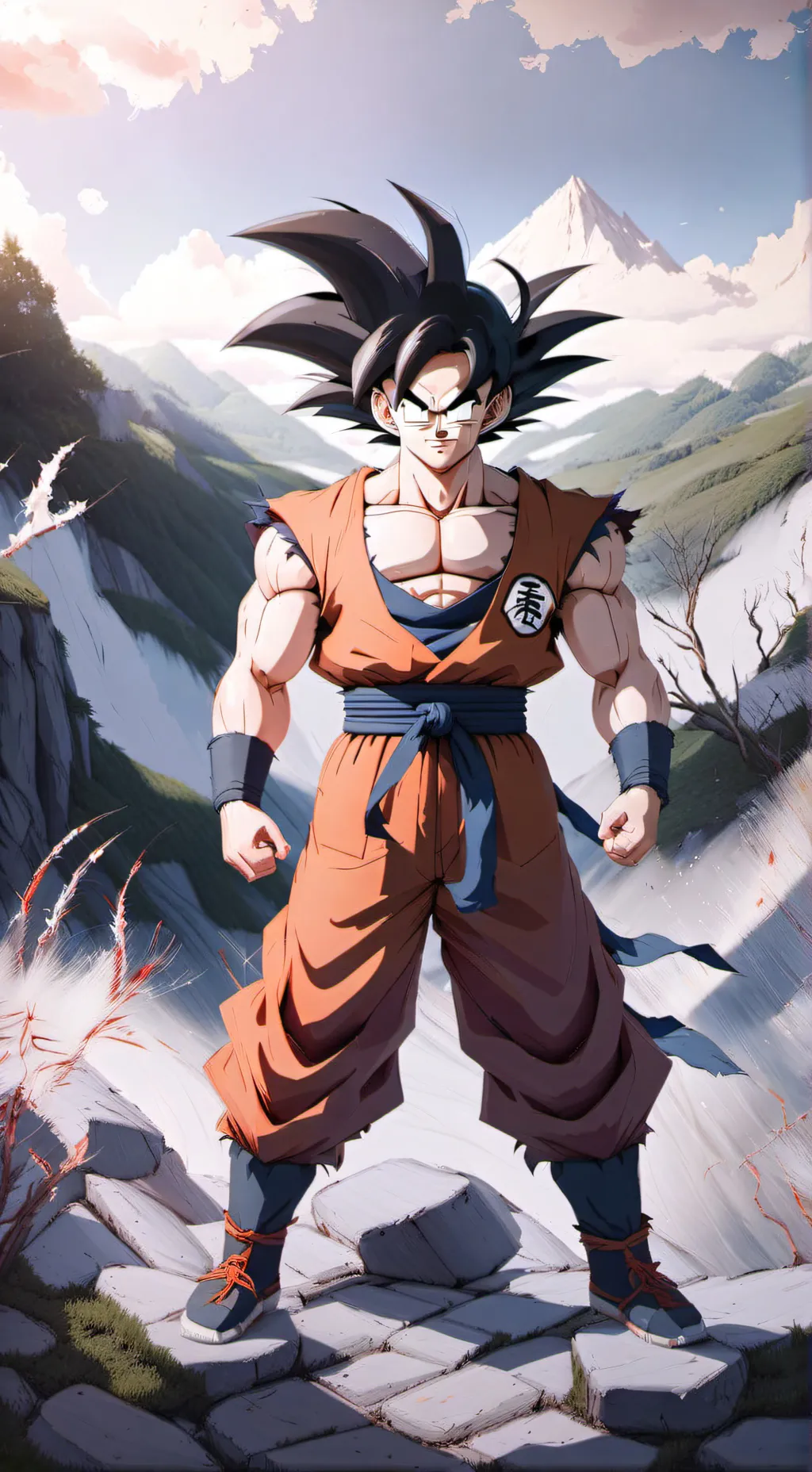ai character: Son Goku background
