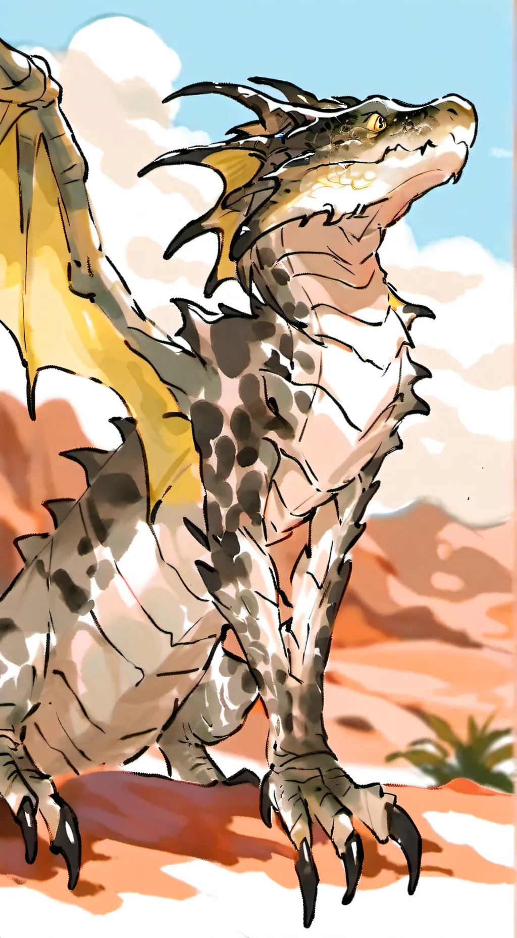 ai character: Krait  background