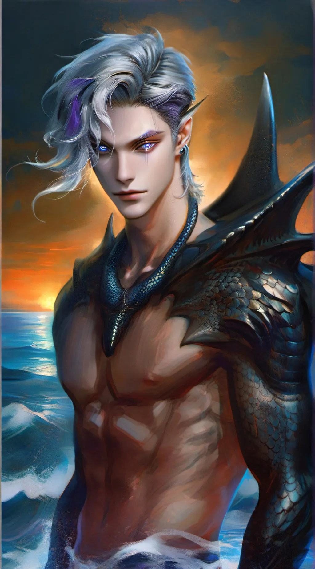 ai character: Ishtar (siren#2)  background