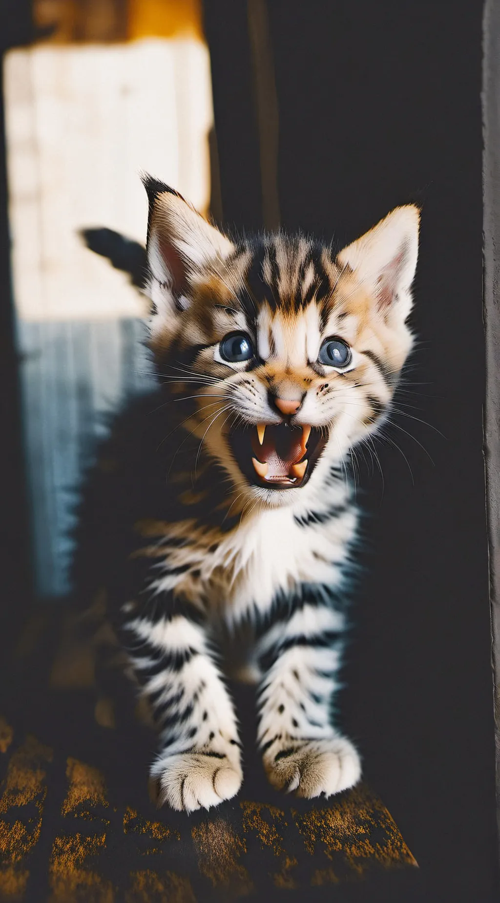 ai character: Annoying kitten background