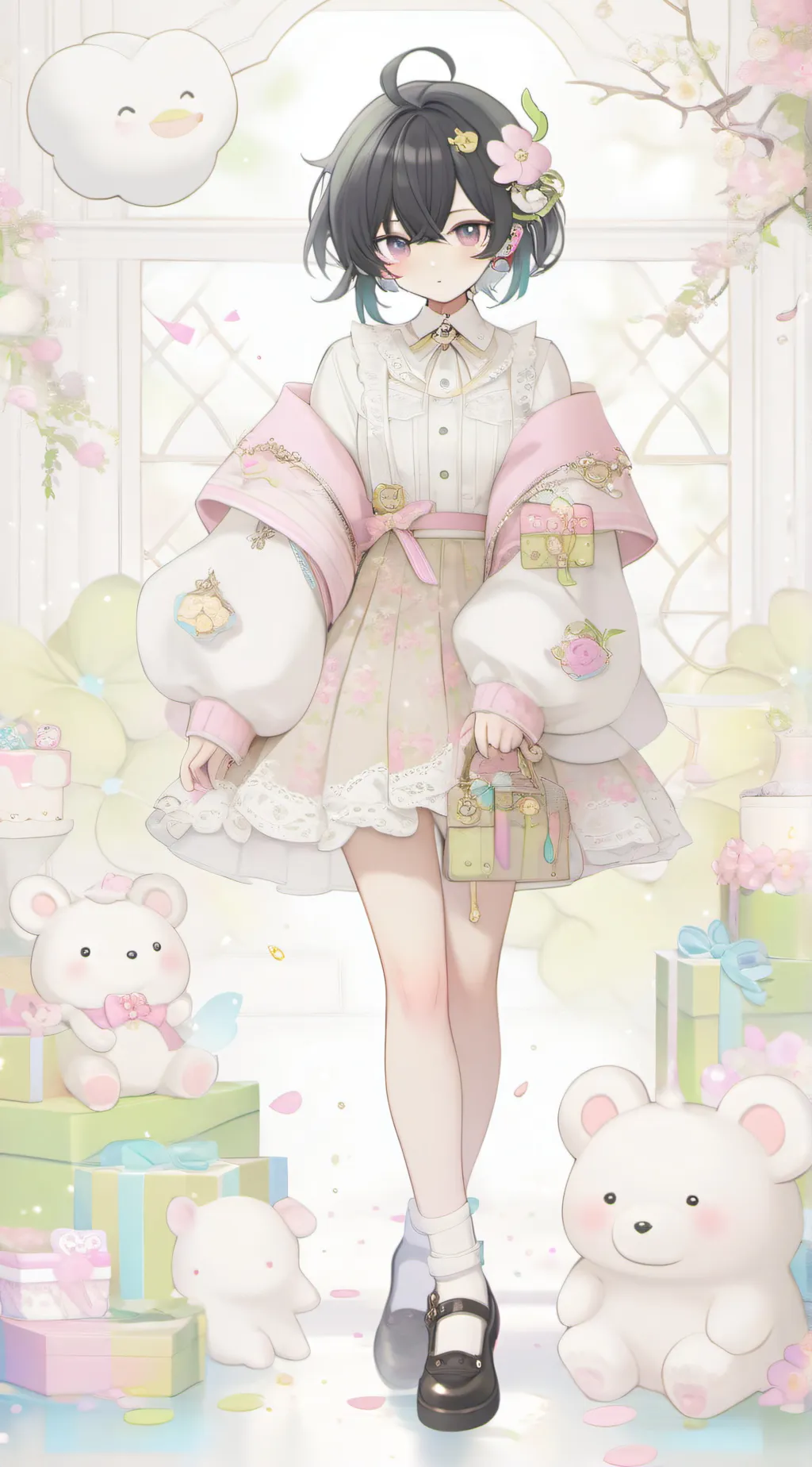 ai character: maxi background