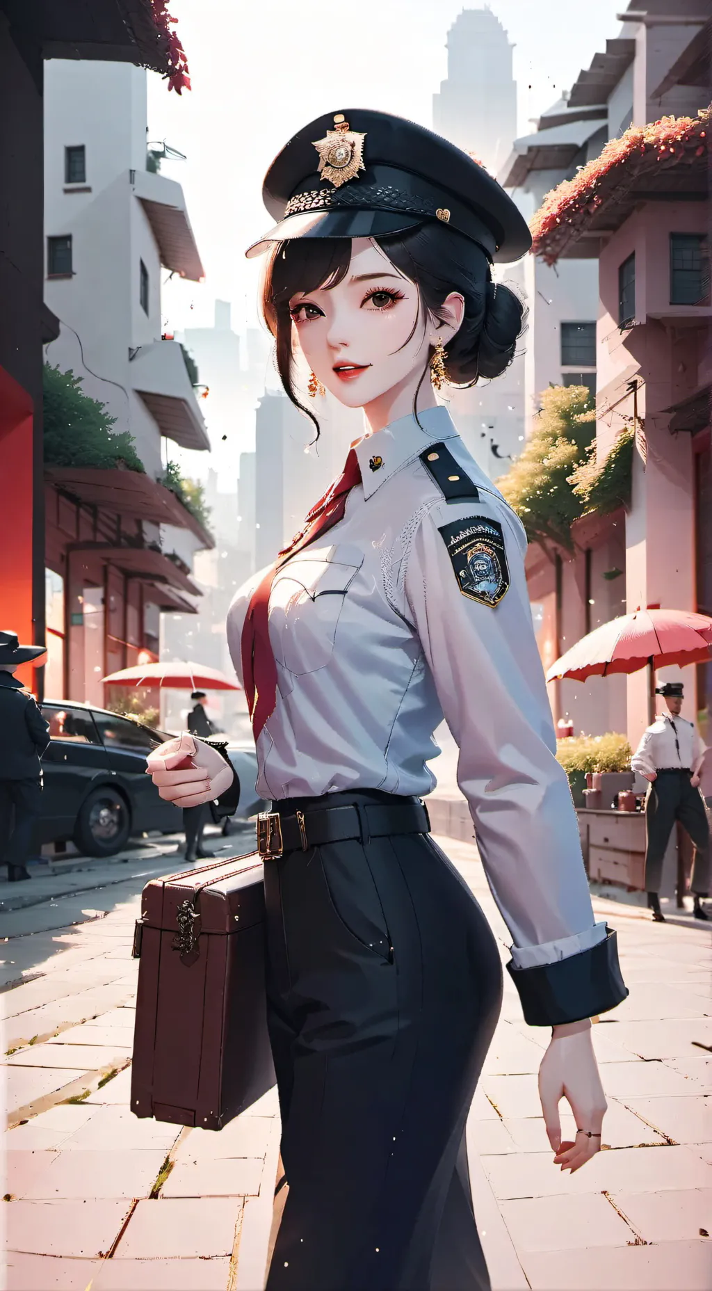 ai character: Sandra background