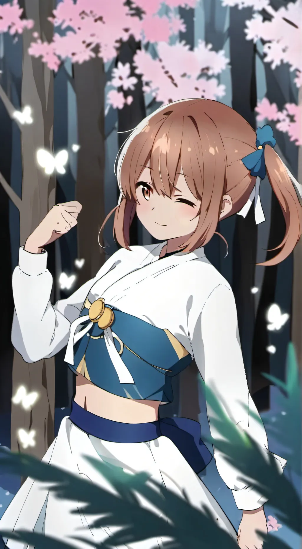 ai character: pilares background