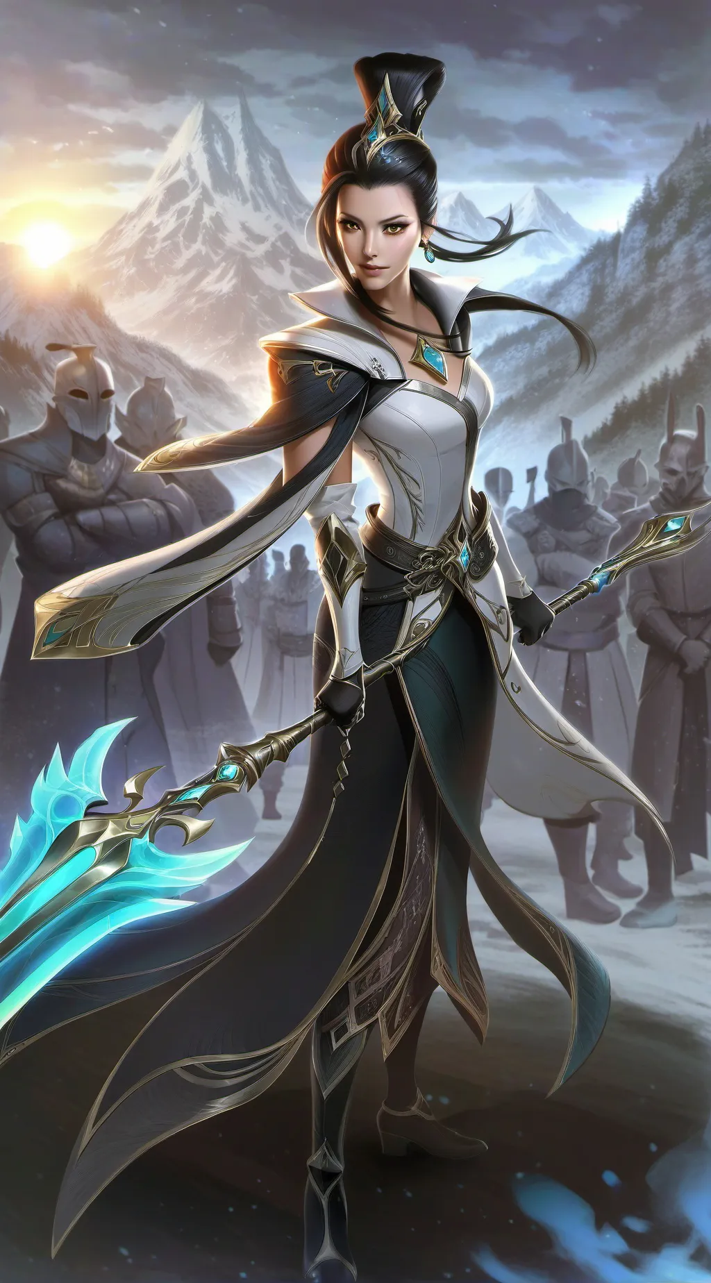 ai character: Maya background