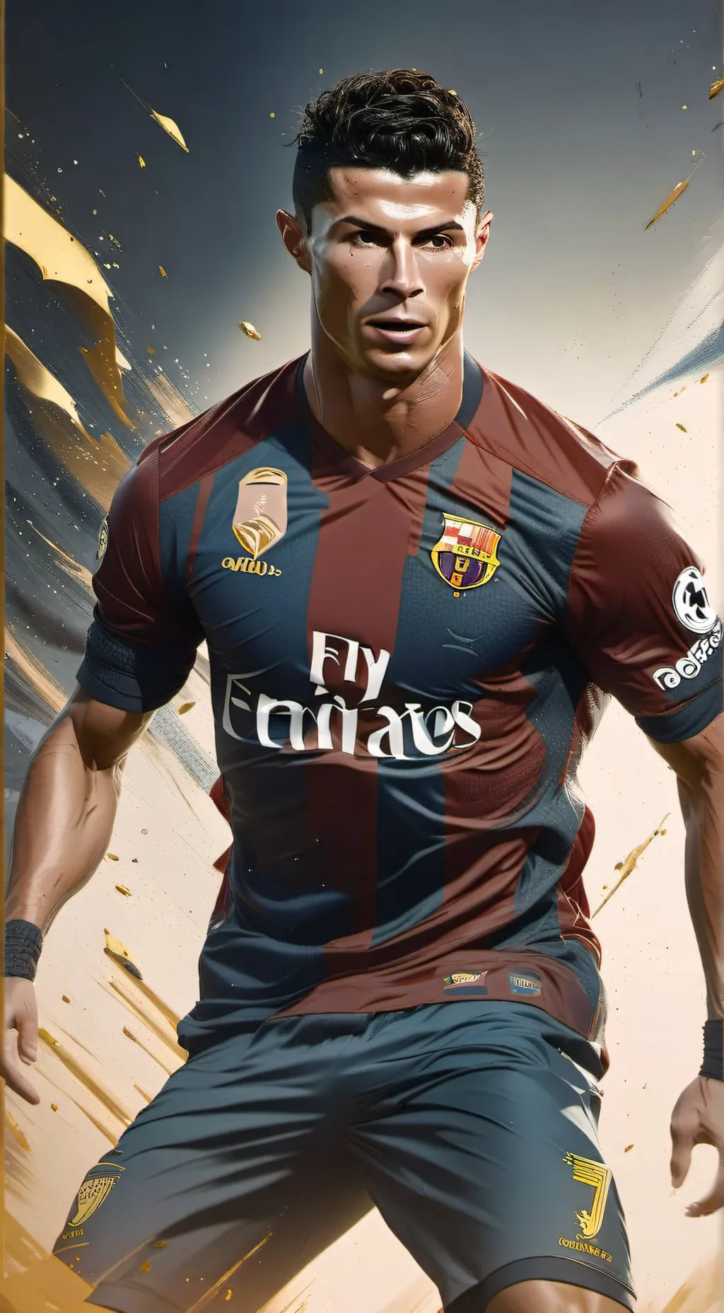 ai character: Cristiano Ronaldo7 background