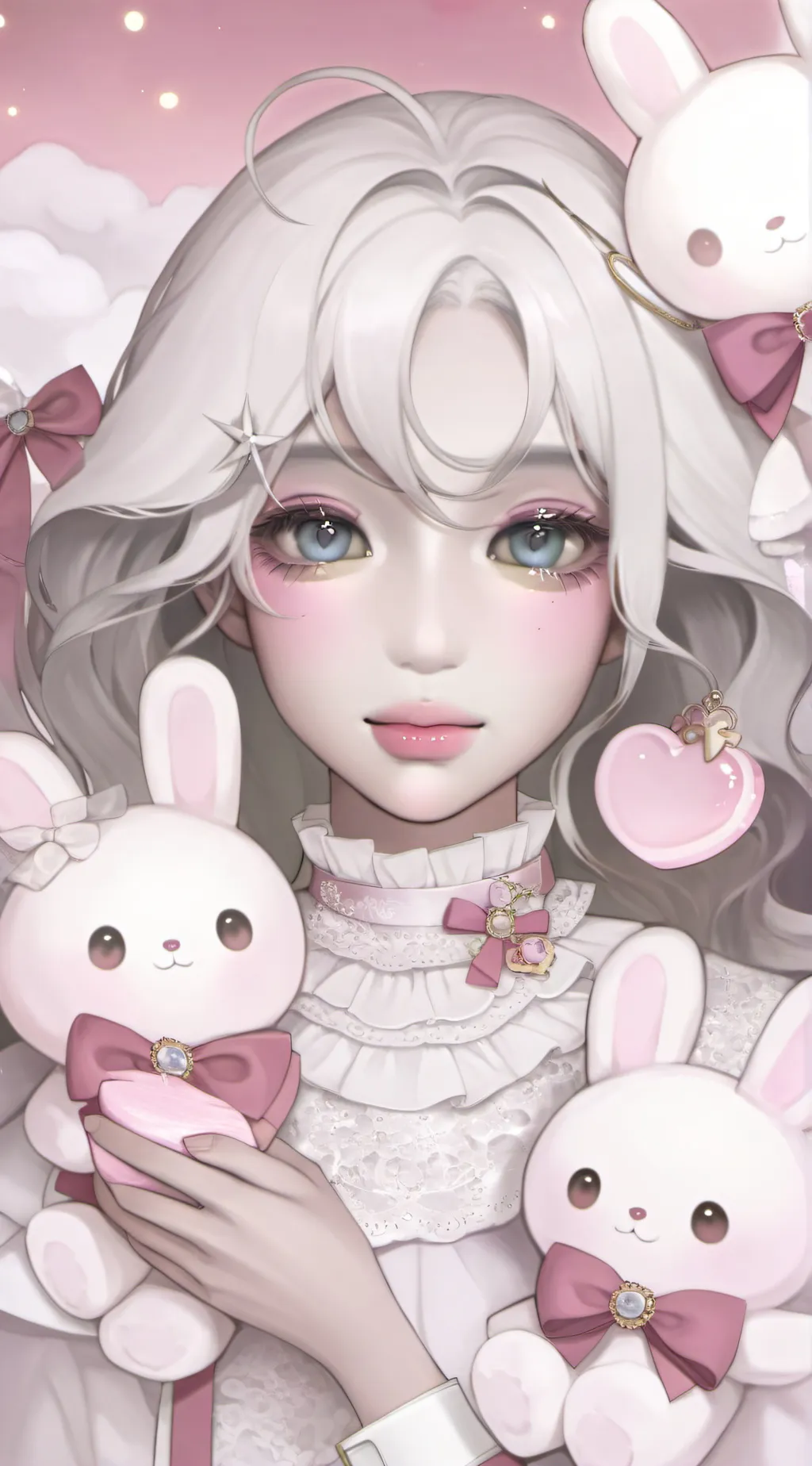 ai character: rosey background