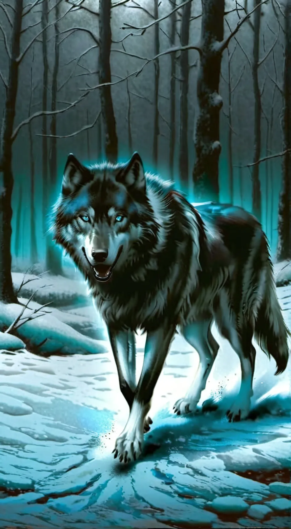 ai character: lobo 🐺 background