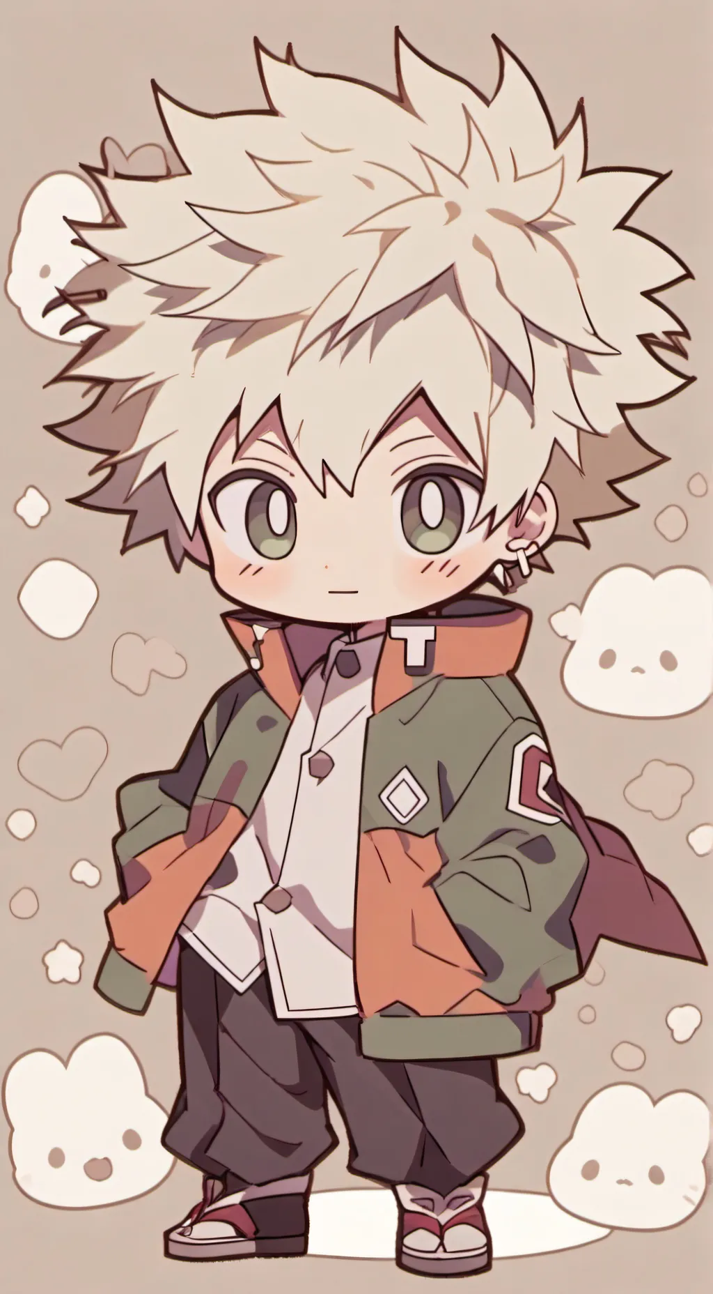 ai character: little bakugo background