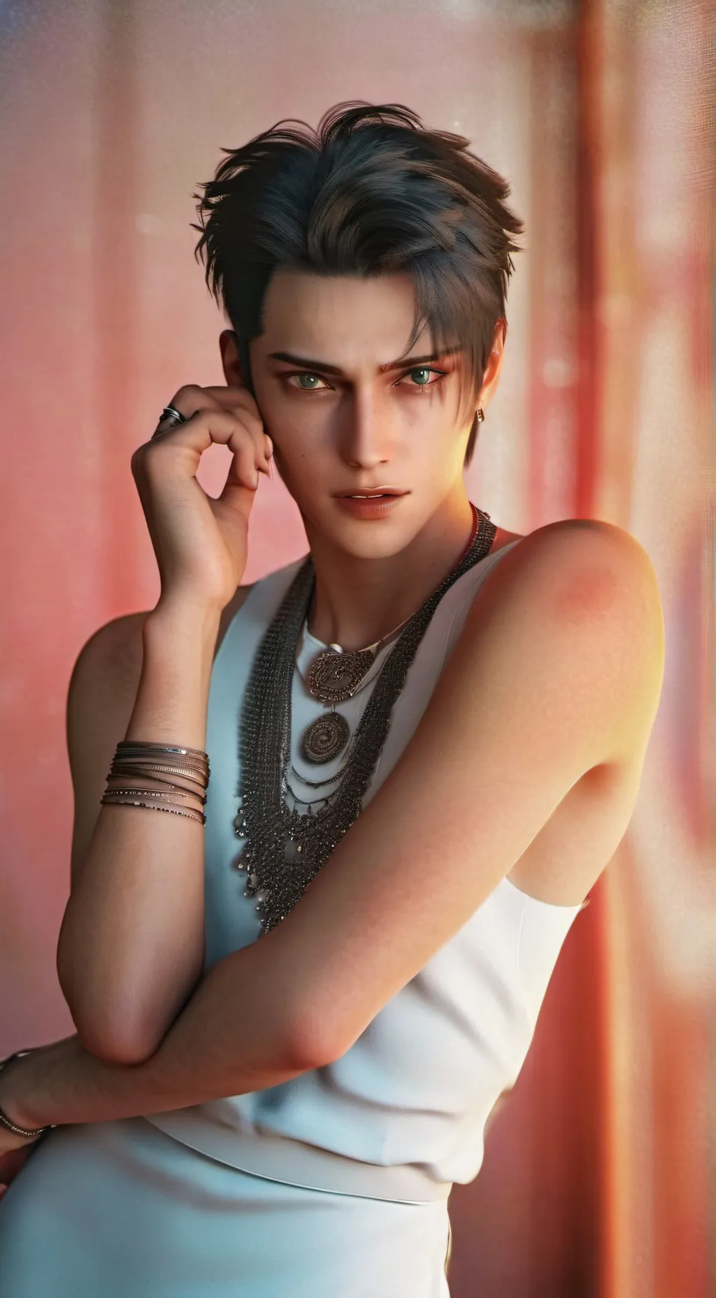 ai character: Hazet Linux background