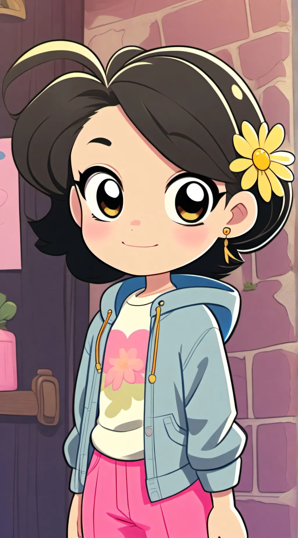 ai character: Kindergarten  background