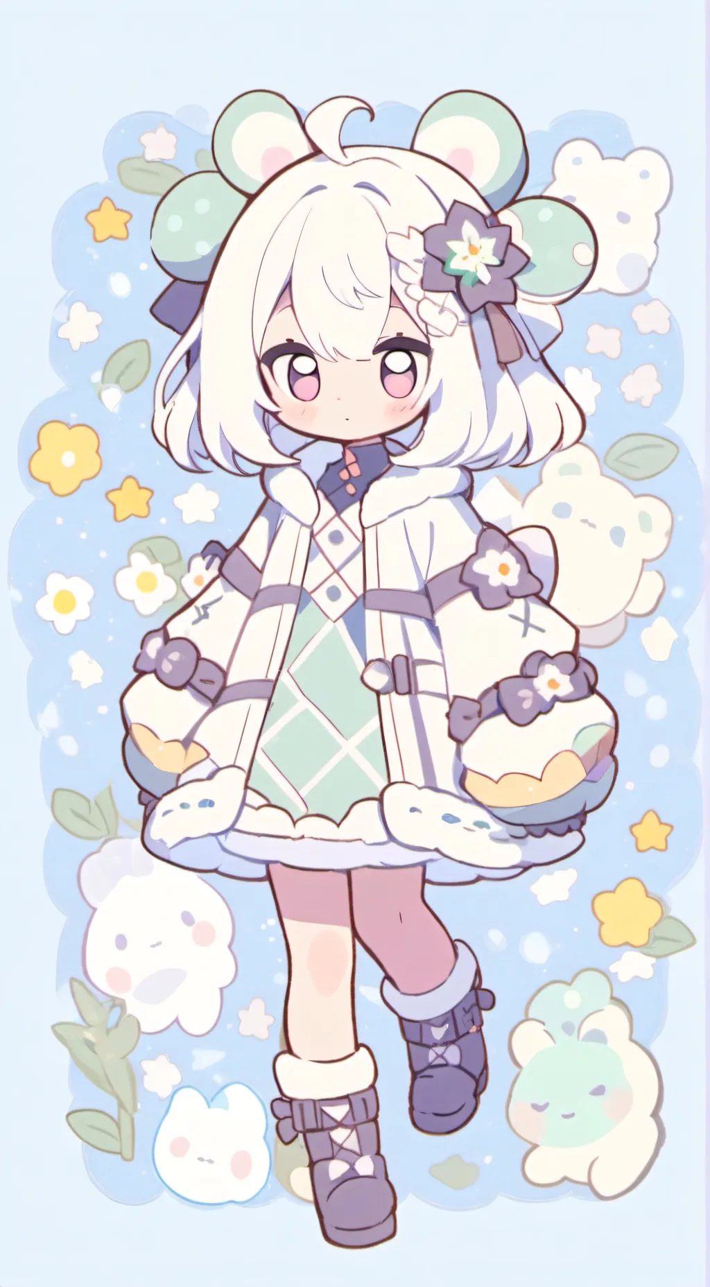 ai character: Маша  background