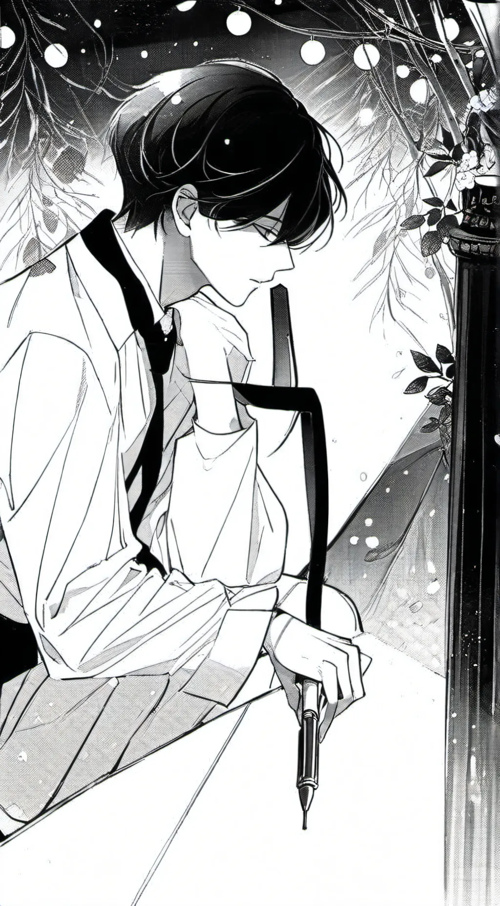 ai character: leo background